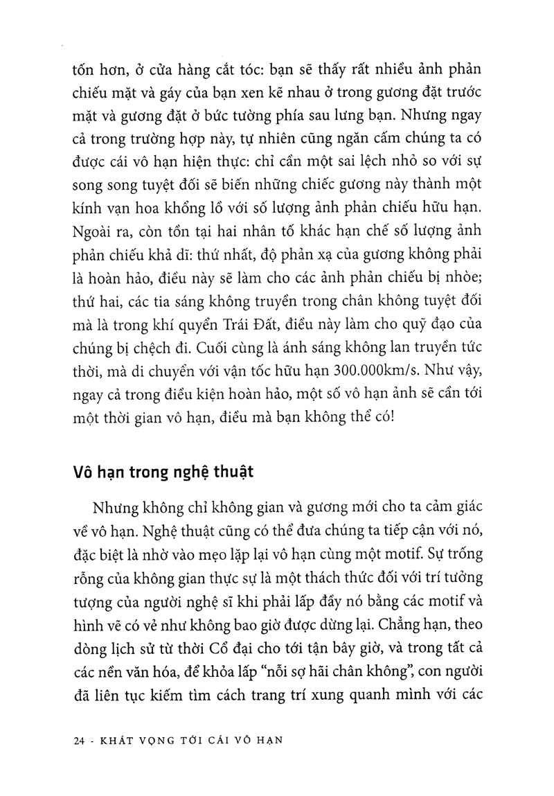 khoa học khám phá - khát vọng tới cái vô hạn (tái bản 2020)