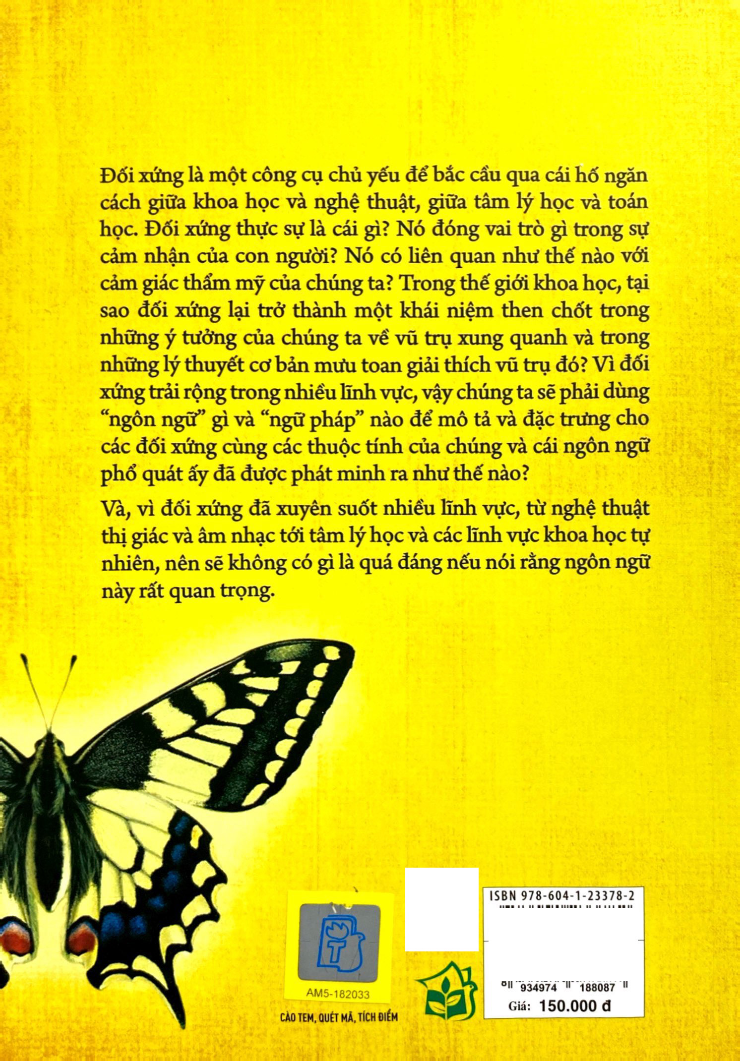 khoa học khám phá - ngôn ngữ của đối xứng (tái bản 2023)