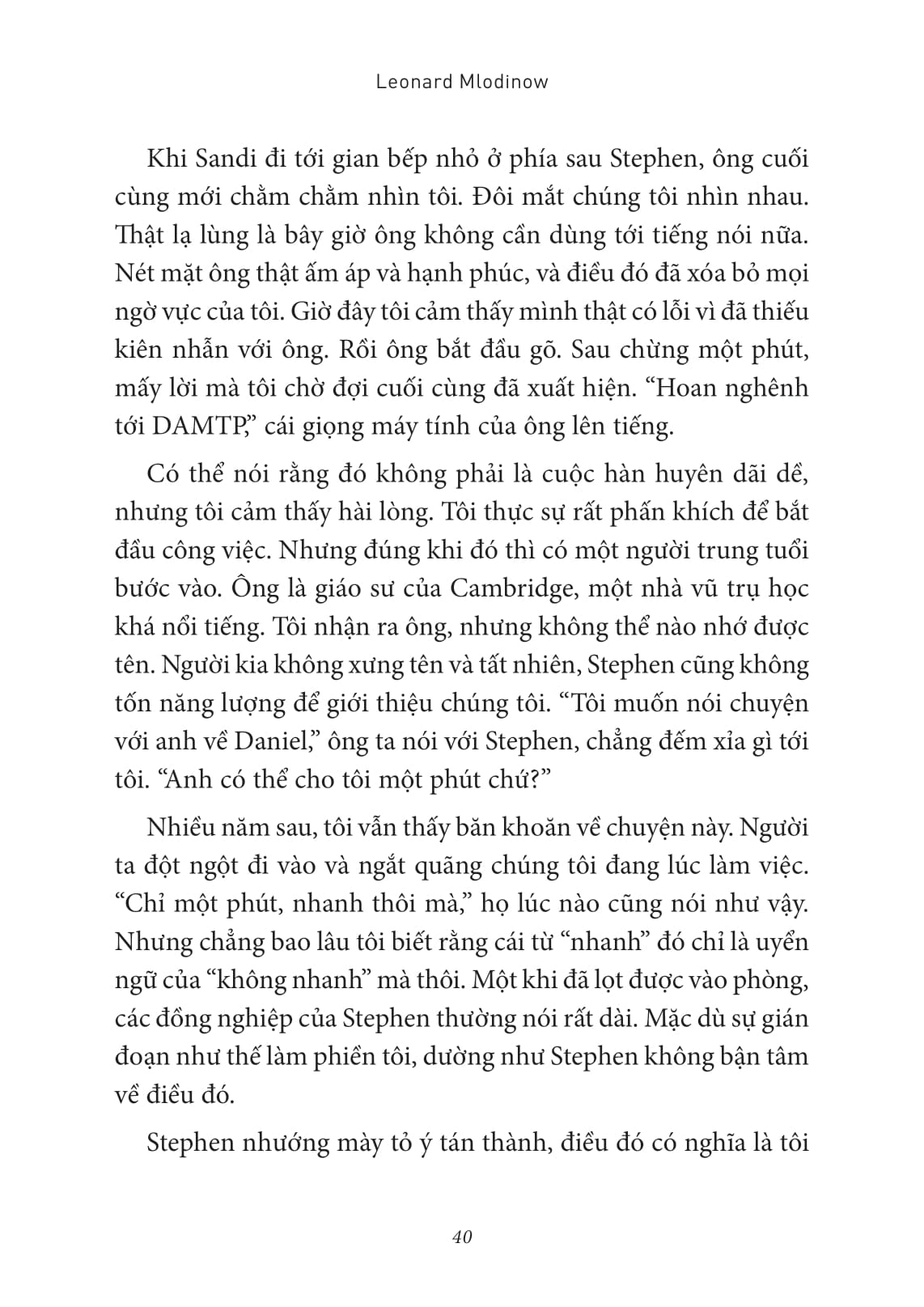 khoa học khám phá - stephen hawking - một hồi ức về tình bạn & vật lý học