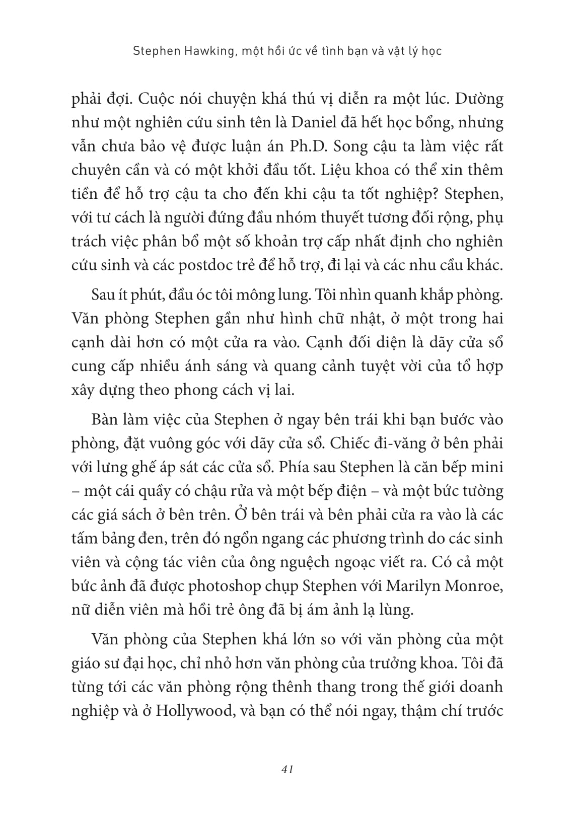khoa học khám phá - stephen hawking - một hồi ức về tình bạn & vật lý học