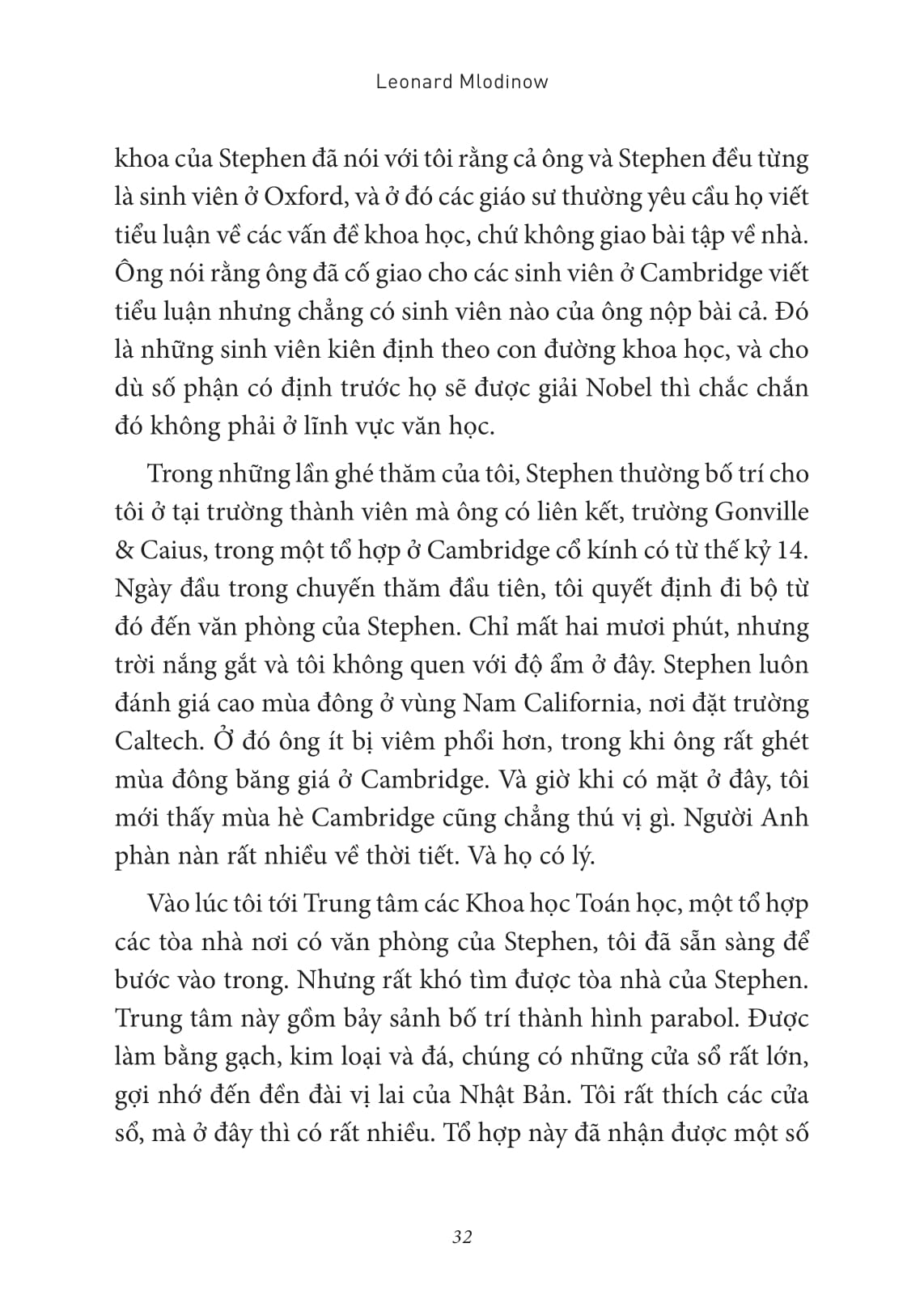 khoa học khám phá - stephen hawking - một hồi ức về tình bạn & vật lý học