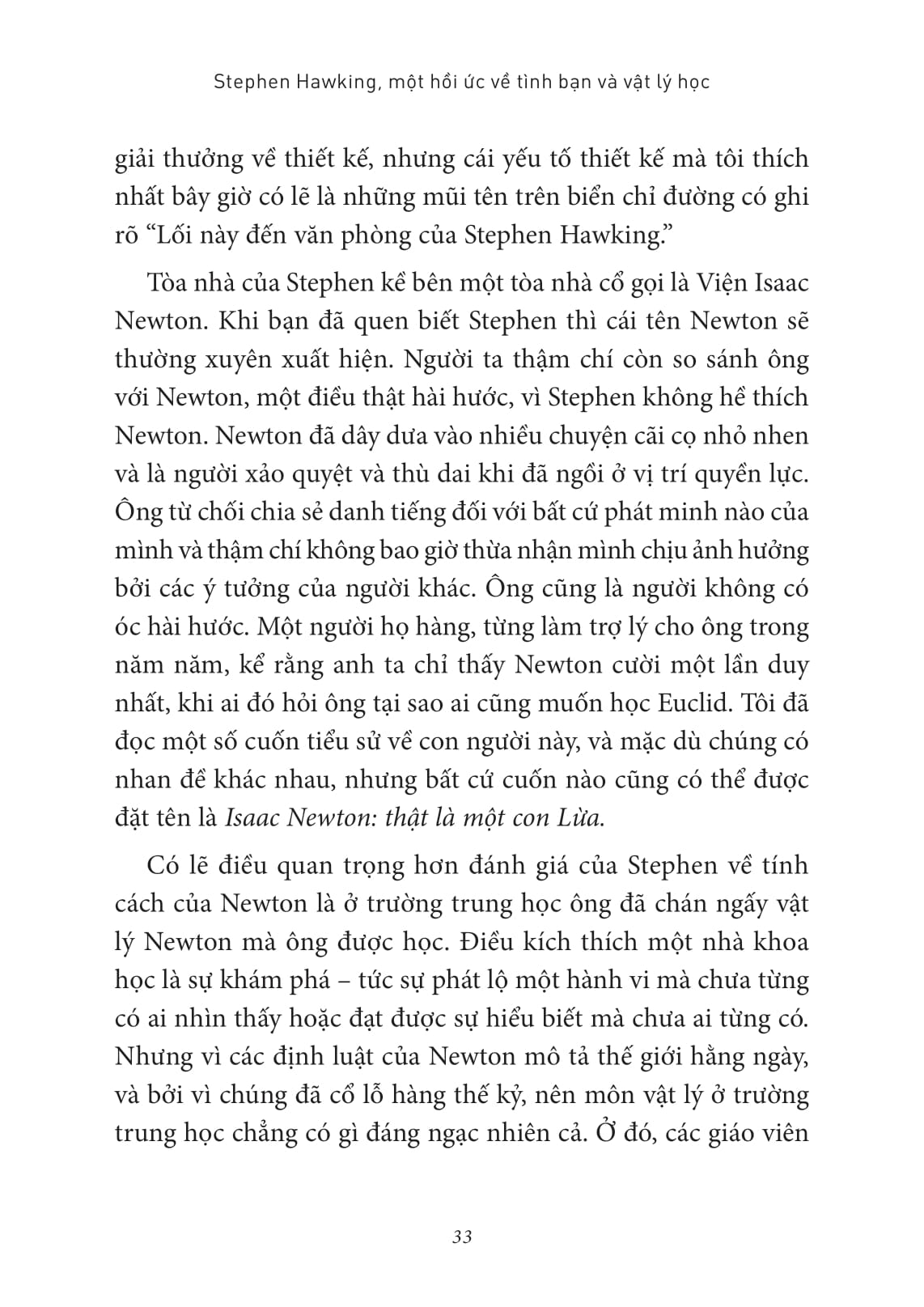 khoa học khám phá - stephen hawking - một hồi ức về tình bạn & vật lý học