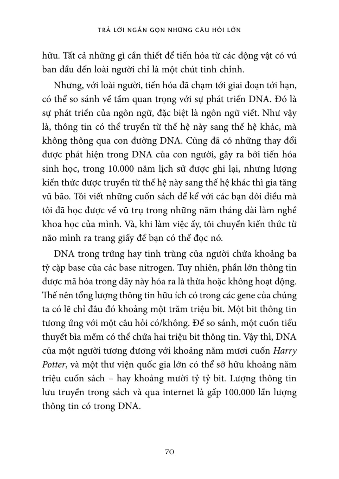 khoa học khám phá - trả lời ngắn gọn những câu hỏi lớn