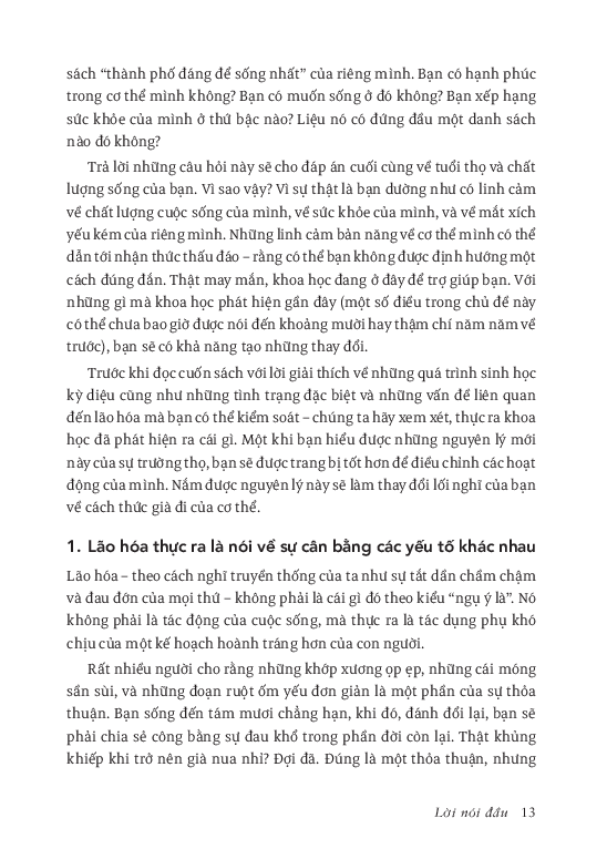 khoa học khám phá - you stay young - bạn mãi trẻ