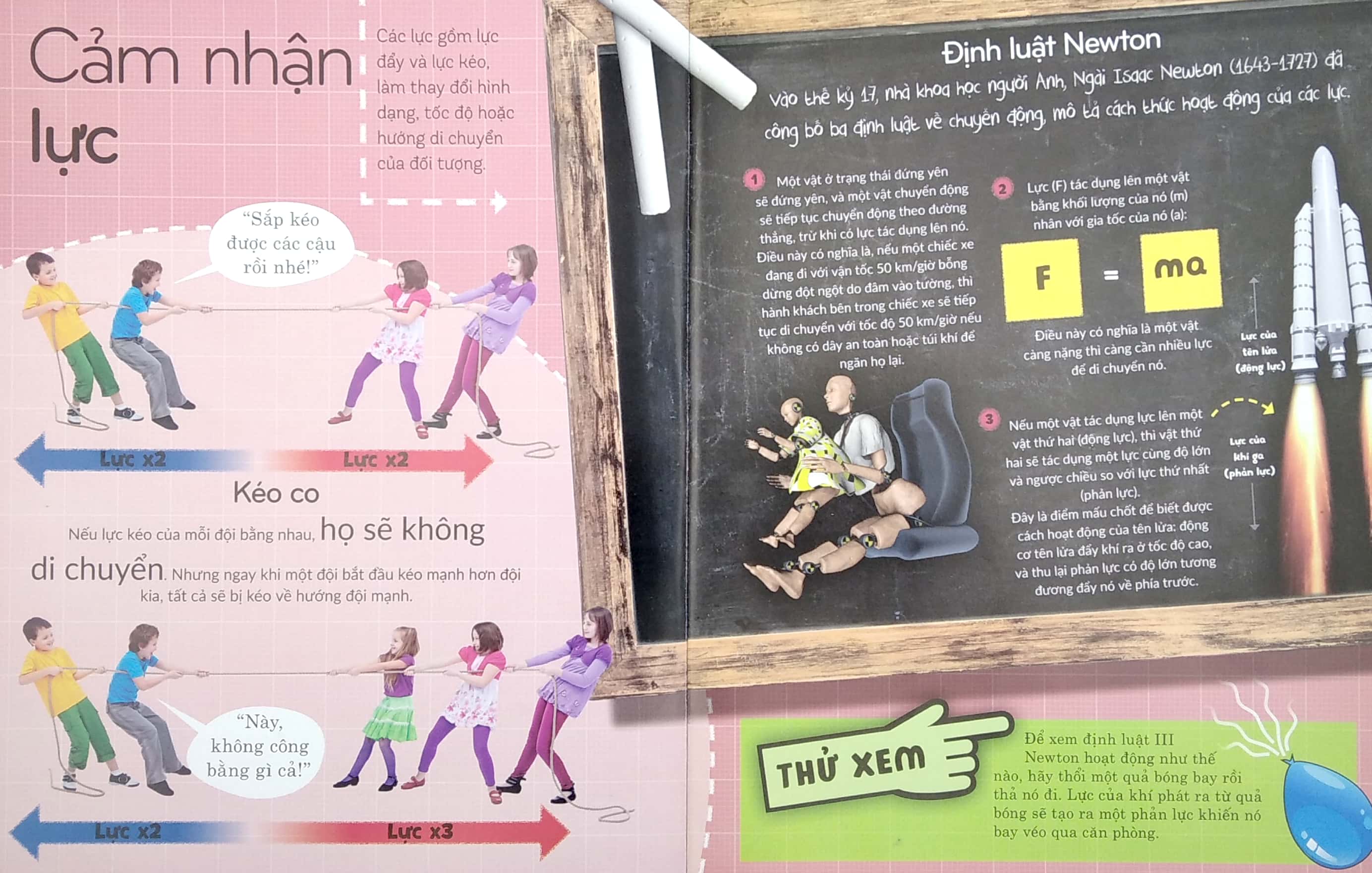 khoa học khắp quanh ta - hiểu hết về lực