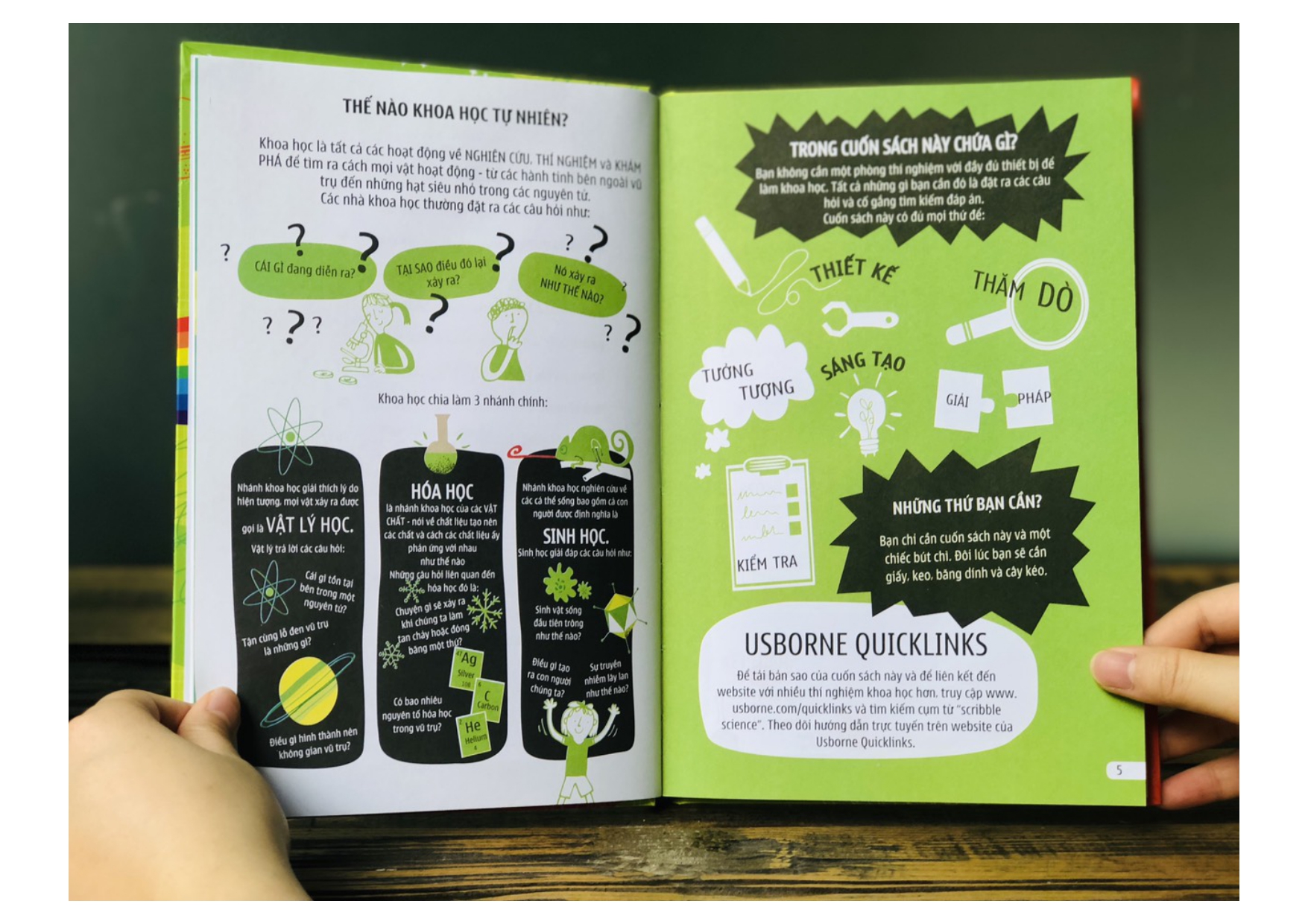 khoa học - khởi điểm của tư duy - bìa cứng