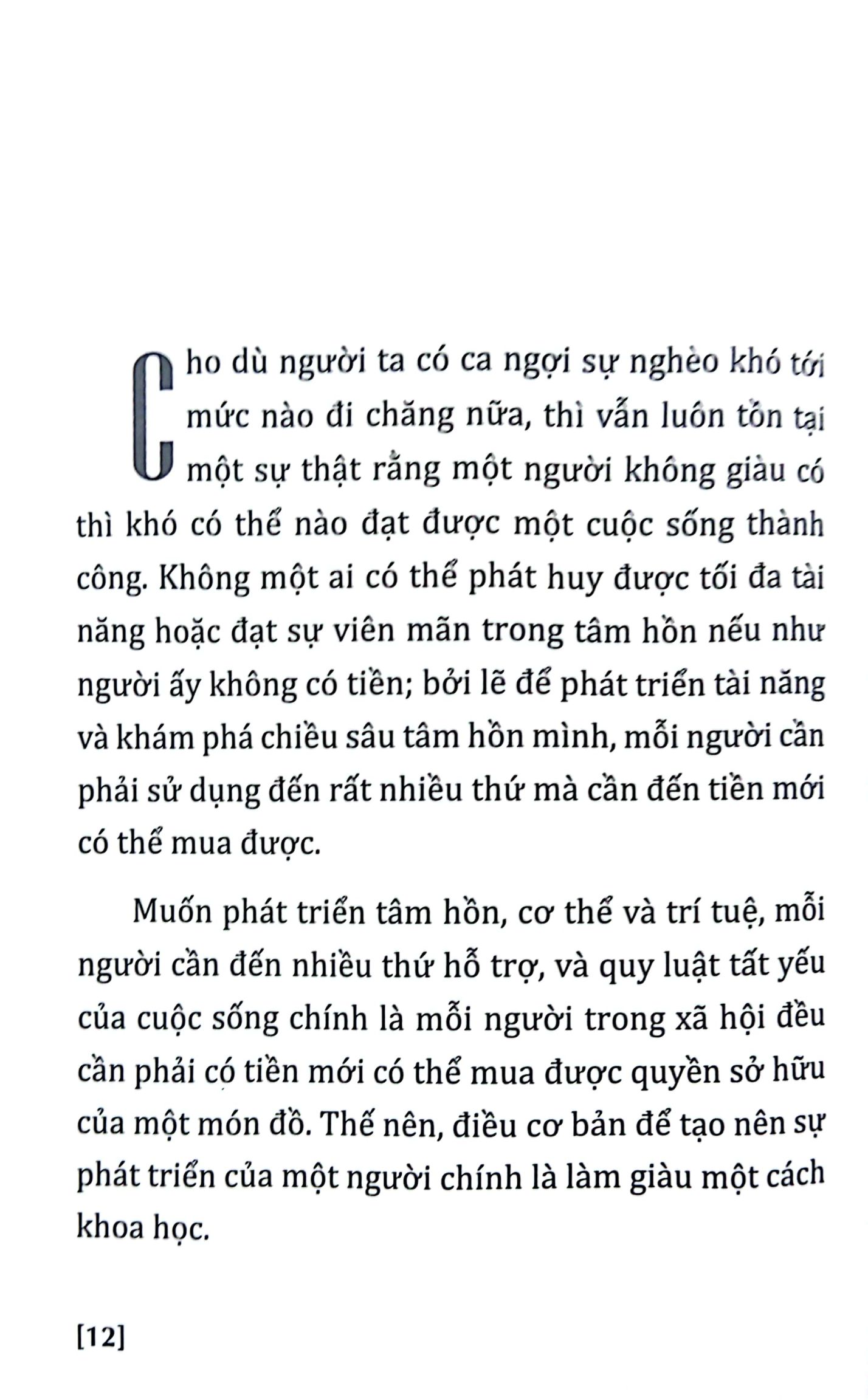 khoa học làm giàu