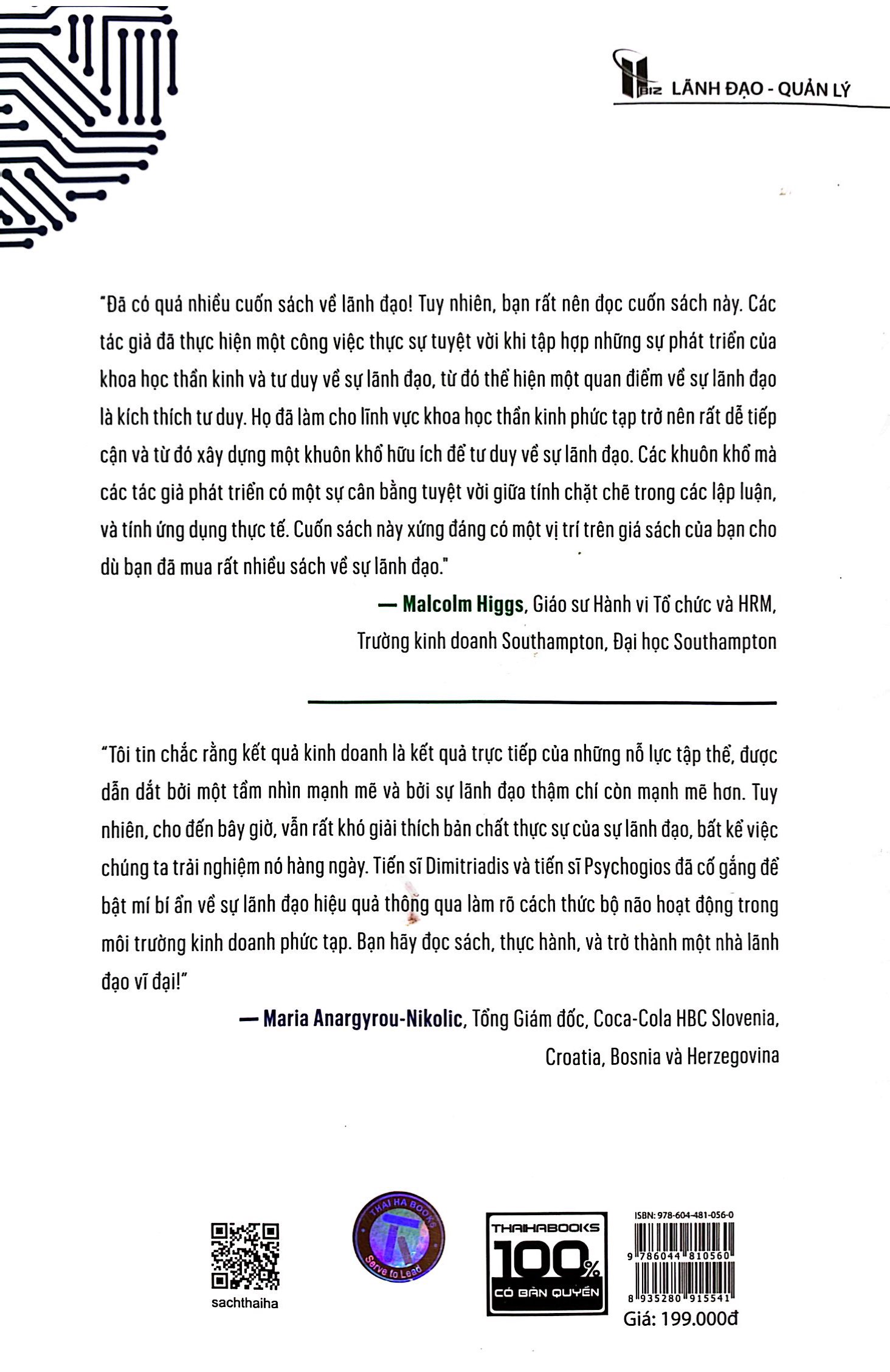 khoa học thần kinh dành cho các nhà lãnh đạo