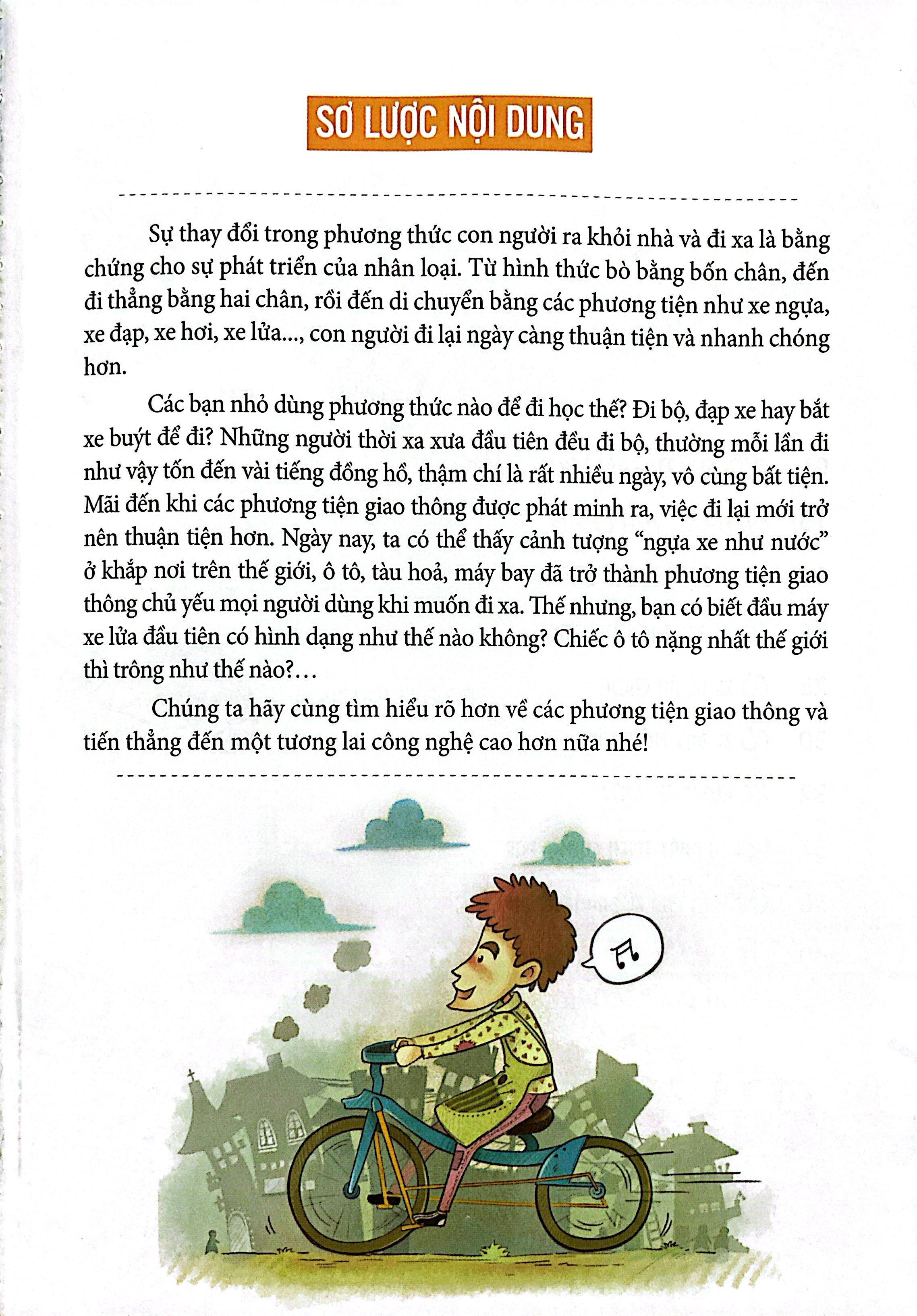 Khoa Hoc Thu Vi - O To Tien Len Phia Truoc - Lich Su Phat Trien Cua Cac Phuong Tien Giao Thong (Tai Ban 2022)