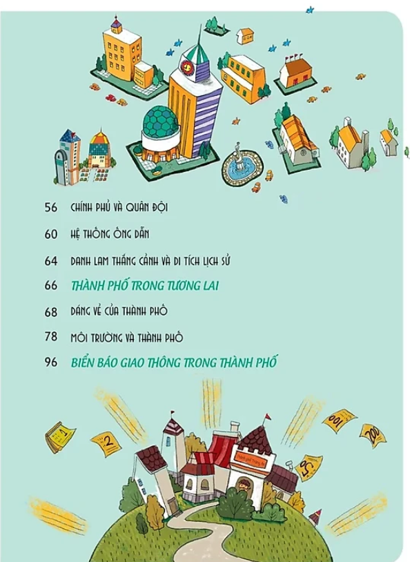 khoa học thú vị - thế giới tương lai - sự phát triển và tương lai của đô thị (tái bản 2022)