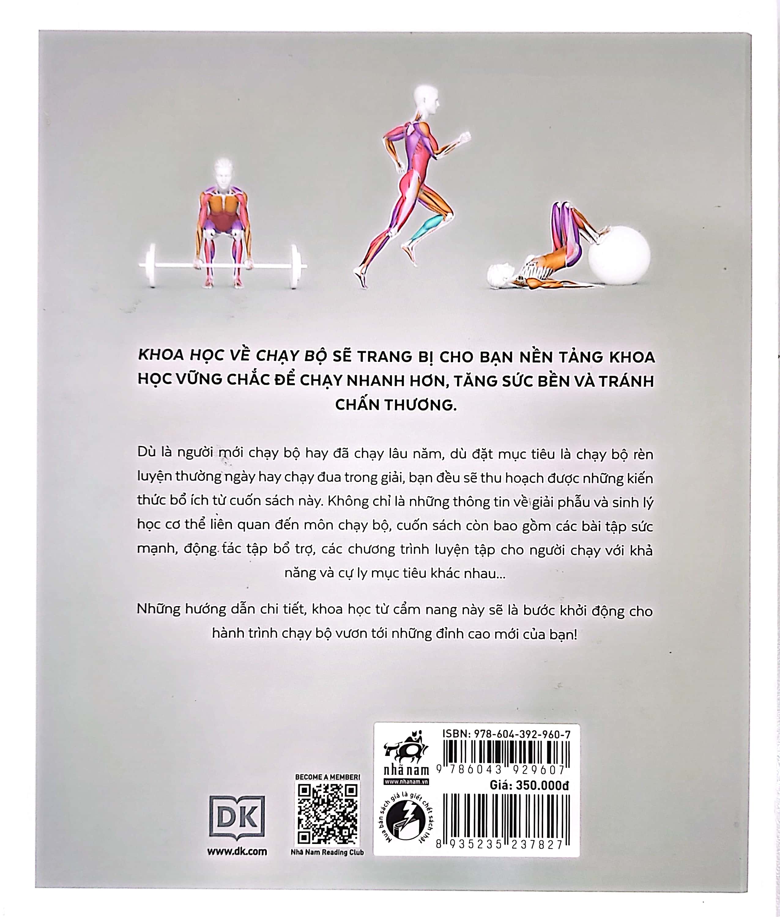 khoa học về chạy bộ - phân tích kỹ thuật, phòng ngừa chấn thương, đổi mới cách tập luyện - bìa cứng