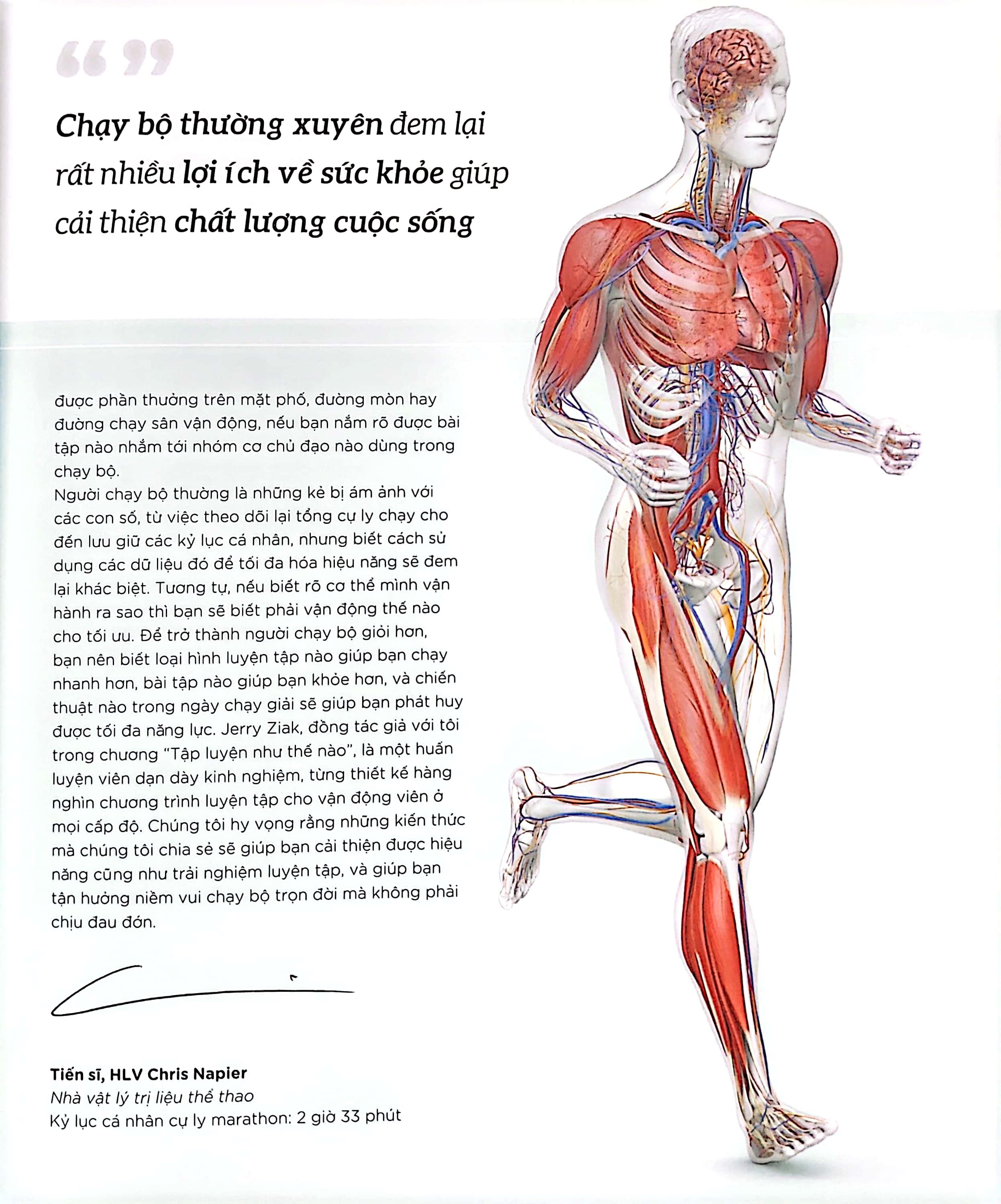 khoa học về chạy bộ - phân tích kỹ thuật, phòng ngừa chấn thương, đổi mới cách tập luyện - bìa cứng