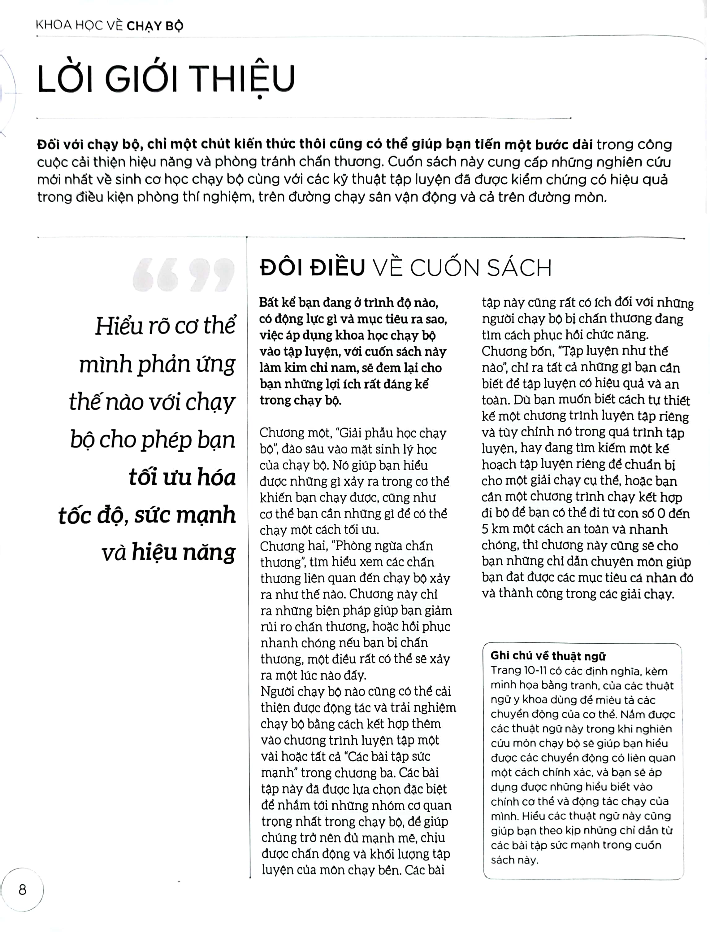 khoa học về chạy bộ - phân tích kỹ thuật, phòng ngừa chấn thương, đổi mới cách tập luyện - bìa cứng