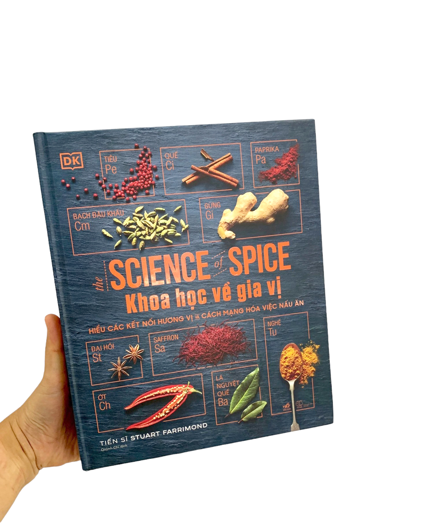 khoa học về gia vị - hiểu các kết nối hương vị và cách mạng hóa việc nấu ăn - bìa cứng