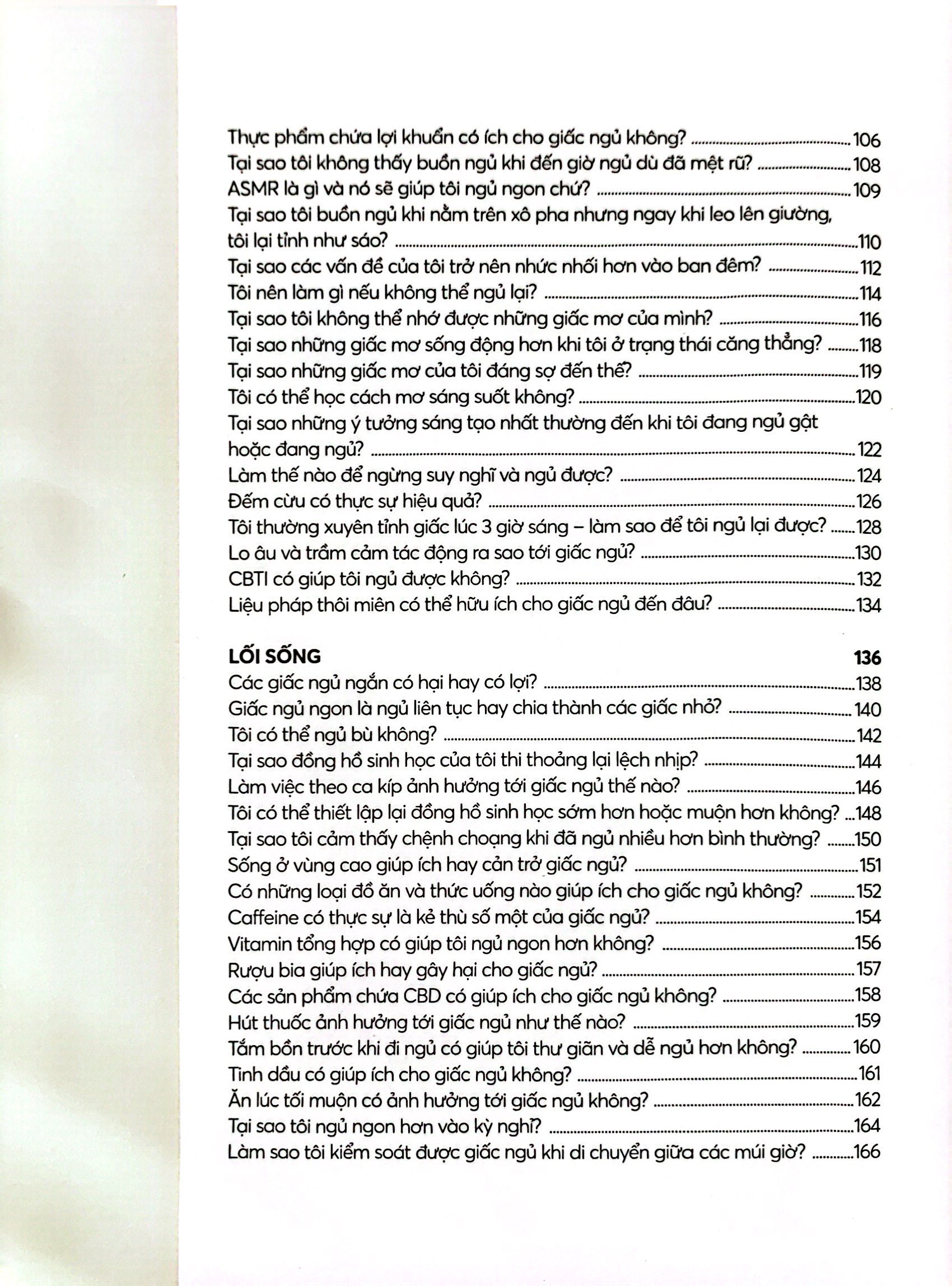 khoa học về giấc ngủ