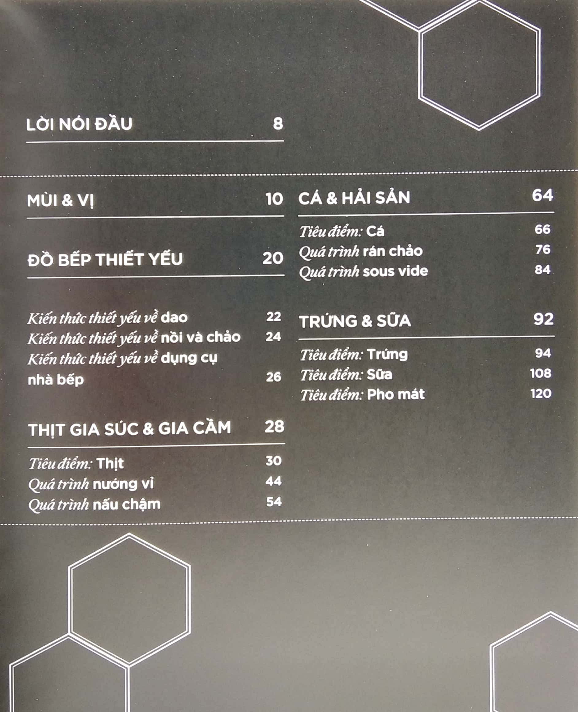 khoa học về nấu ăn - the science of cooking