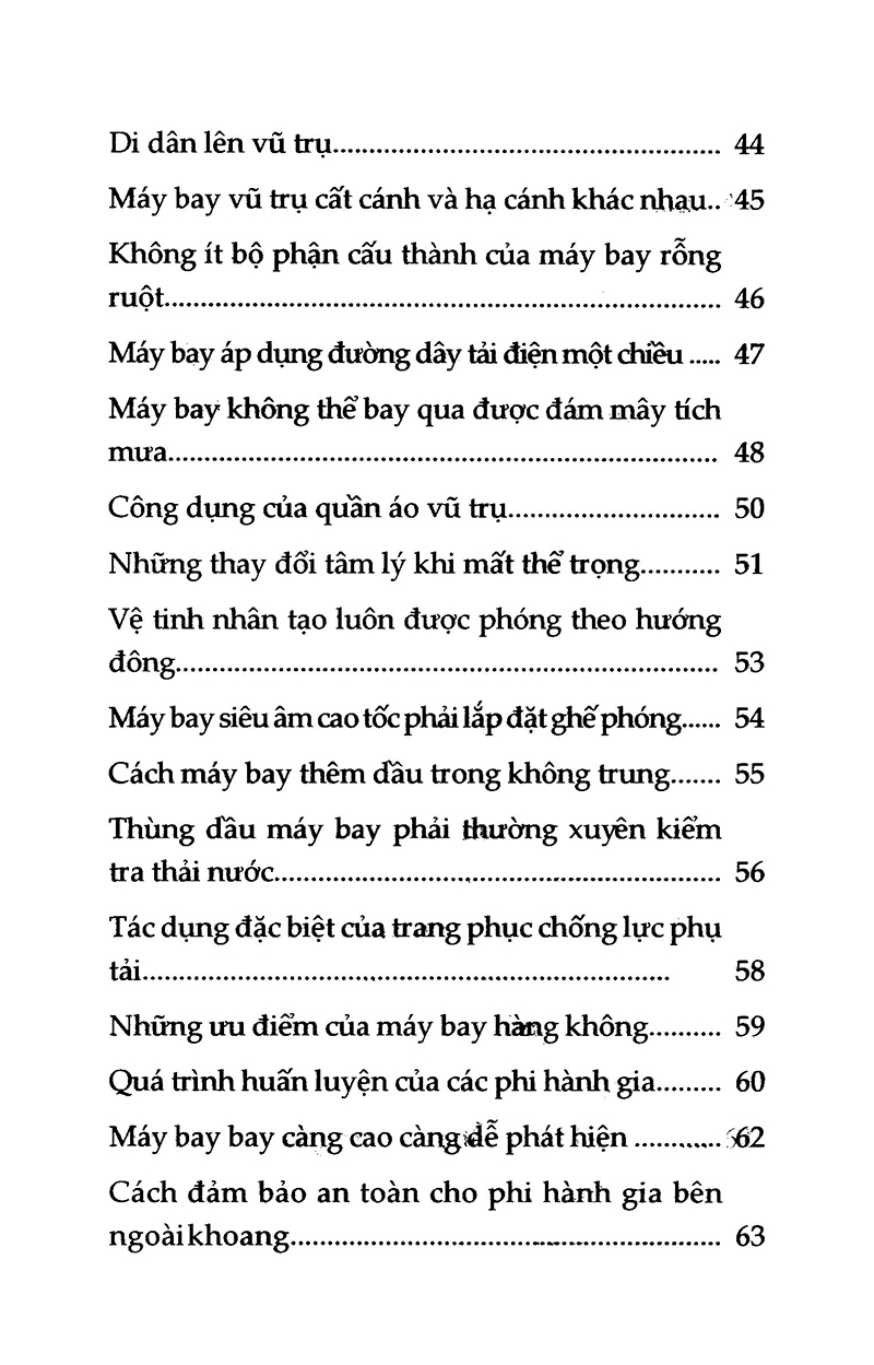 khoa học vui - hàng không vũ trụ