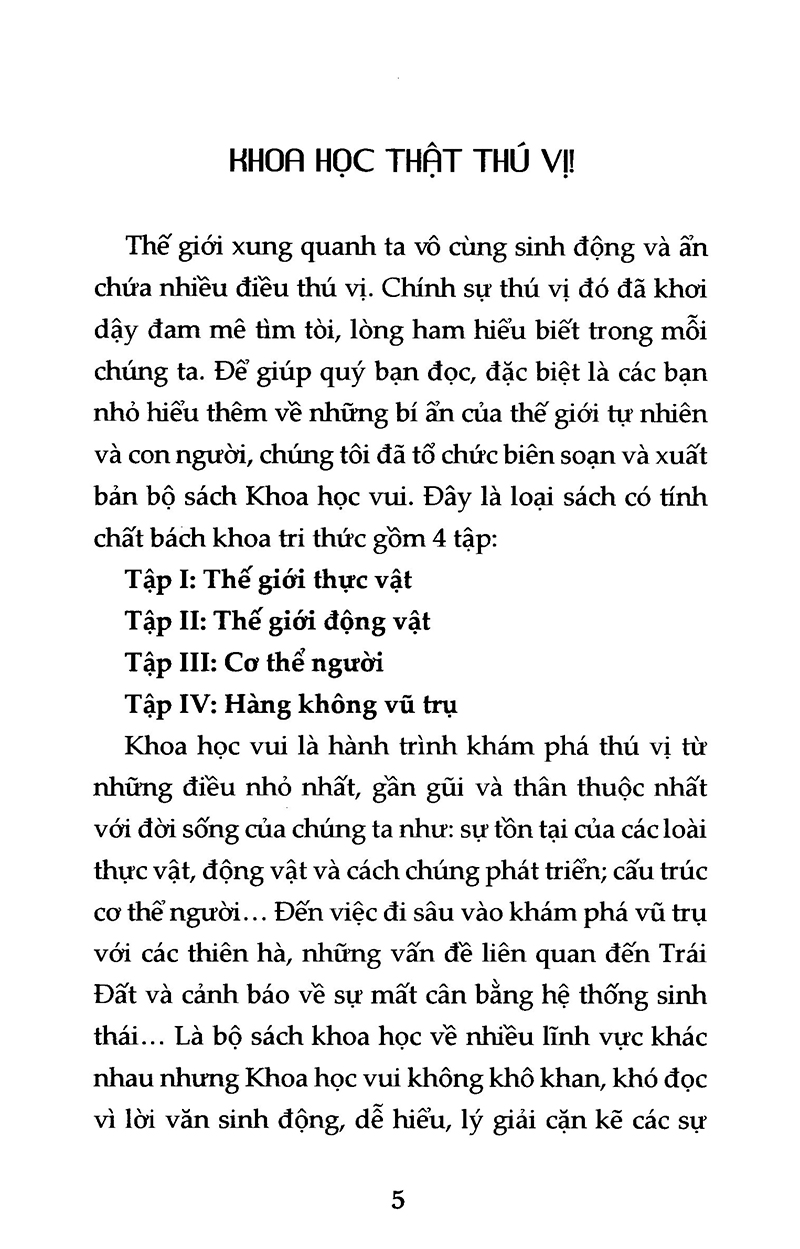 khoa học vui - hàng không vũ trụ