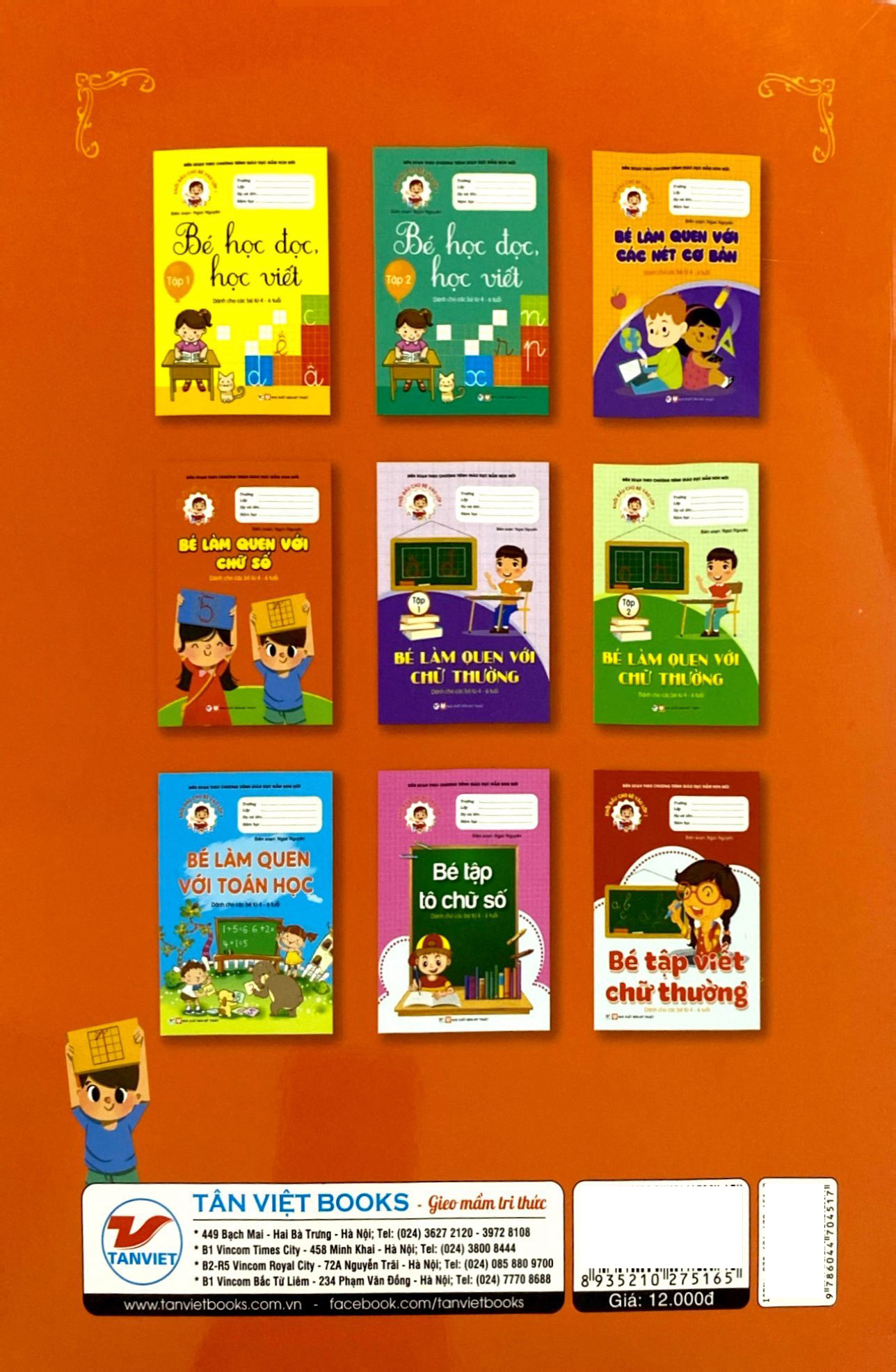 khởi đầu cho bé vào lớp 1 - bé làm quen với chữ số