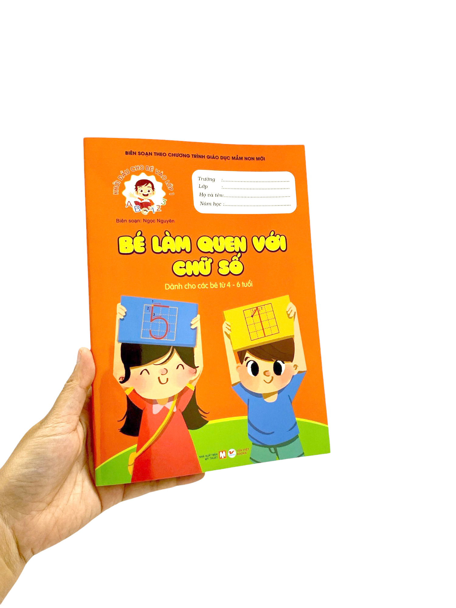 khởi đầu cho bé vào lớp 1 - bé làm quen với chữ số
