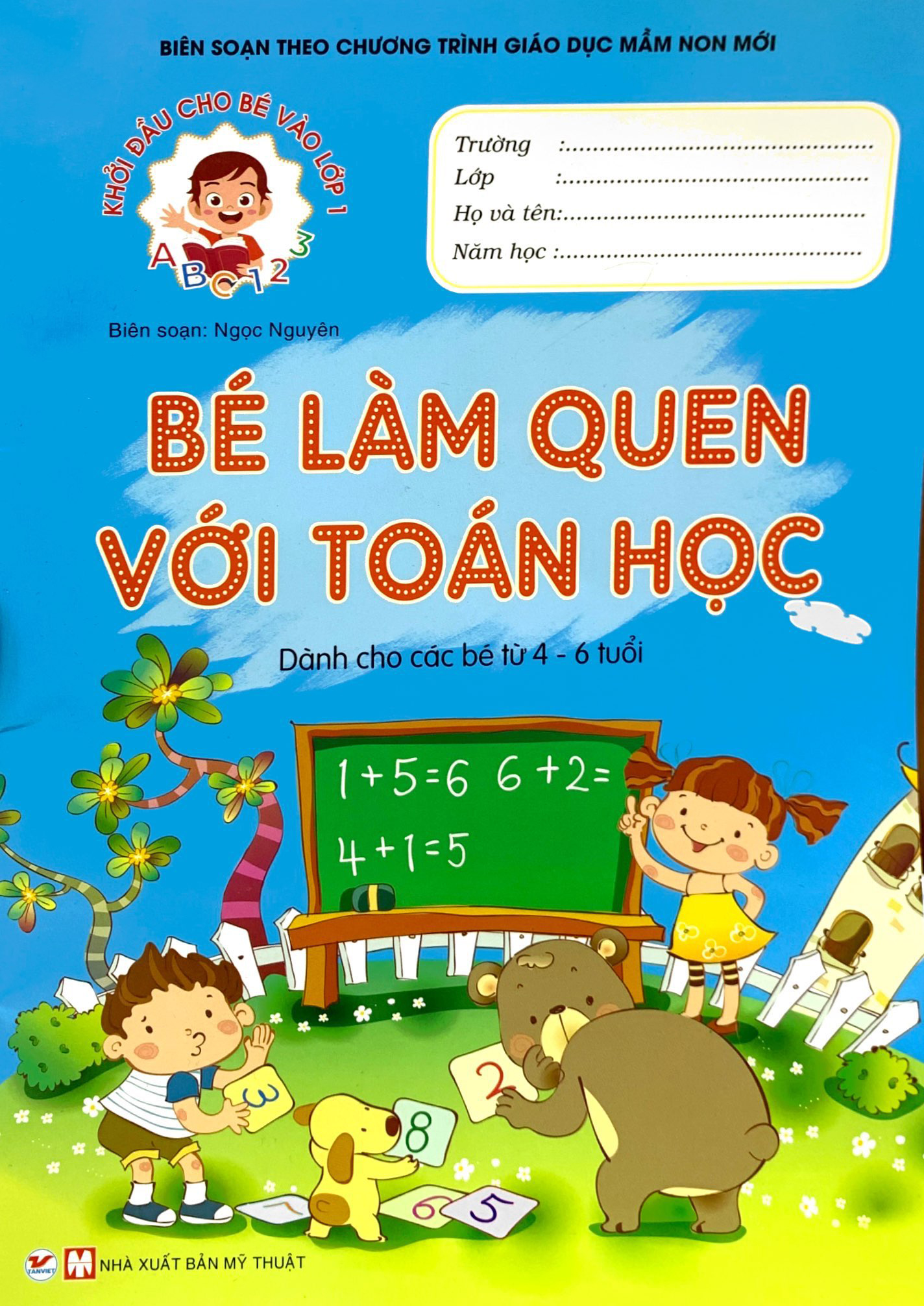 khởi đầu cho bé vào lớp 1 - bé làm quen với toán học