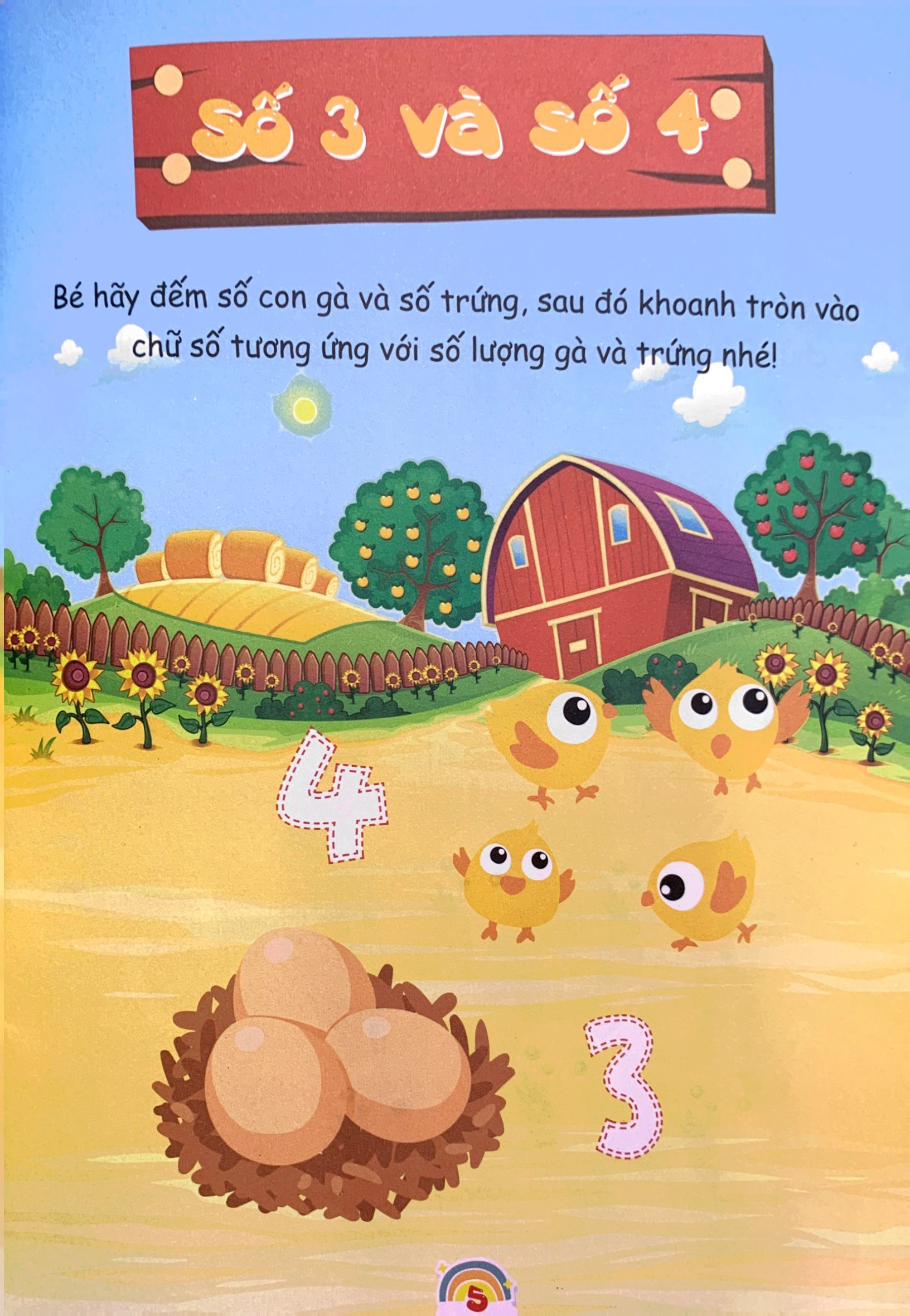 khởi đầu cho bé vào lớp 1 - bé làm quen với toán học