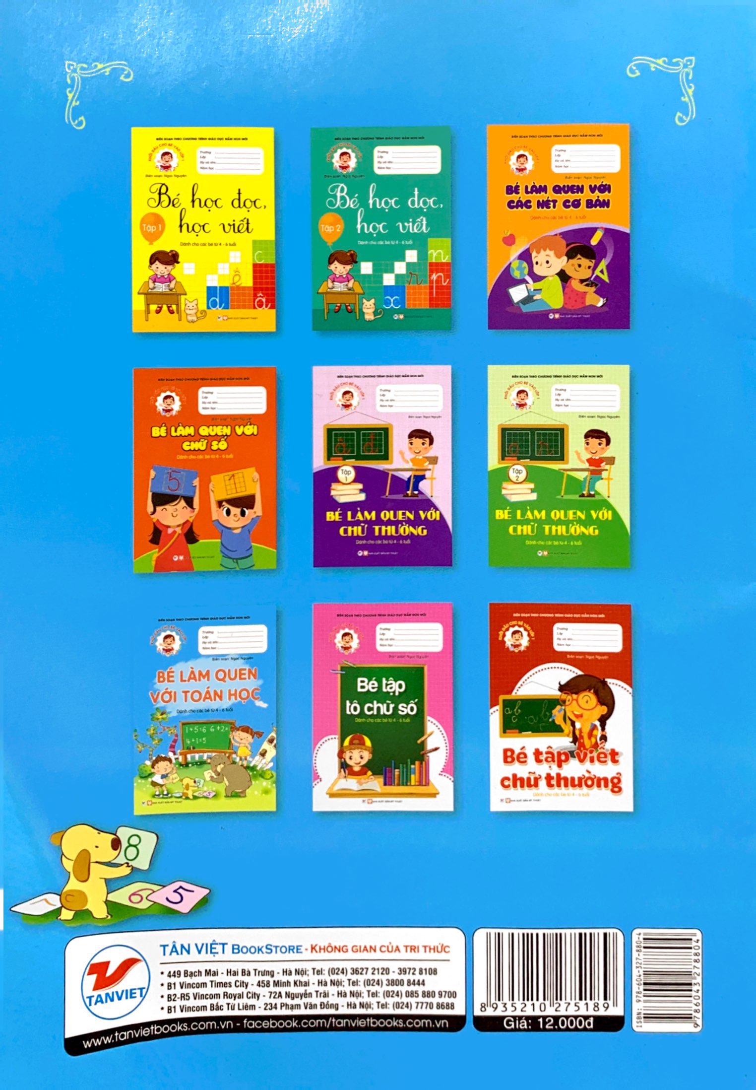 khởi đầu cho bé vào lớp 1 - bé làm quen với toán học