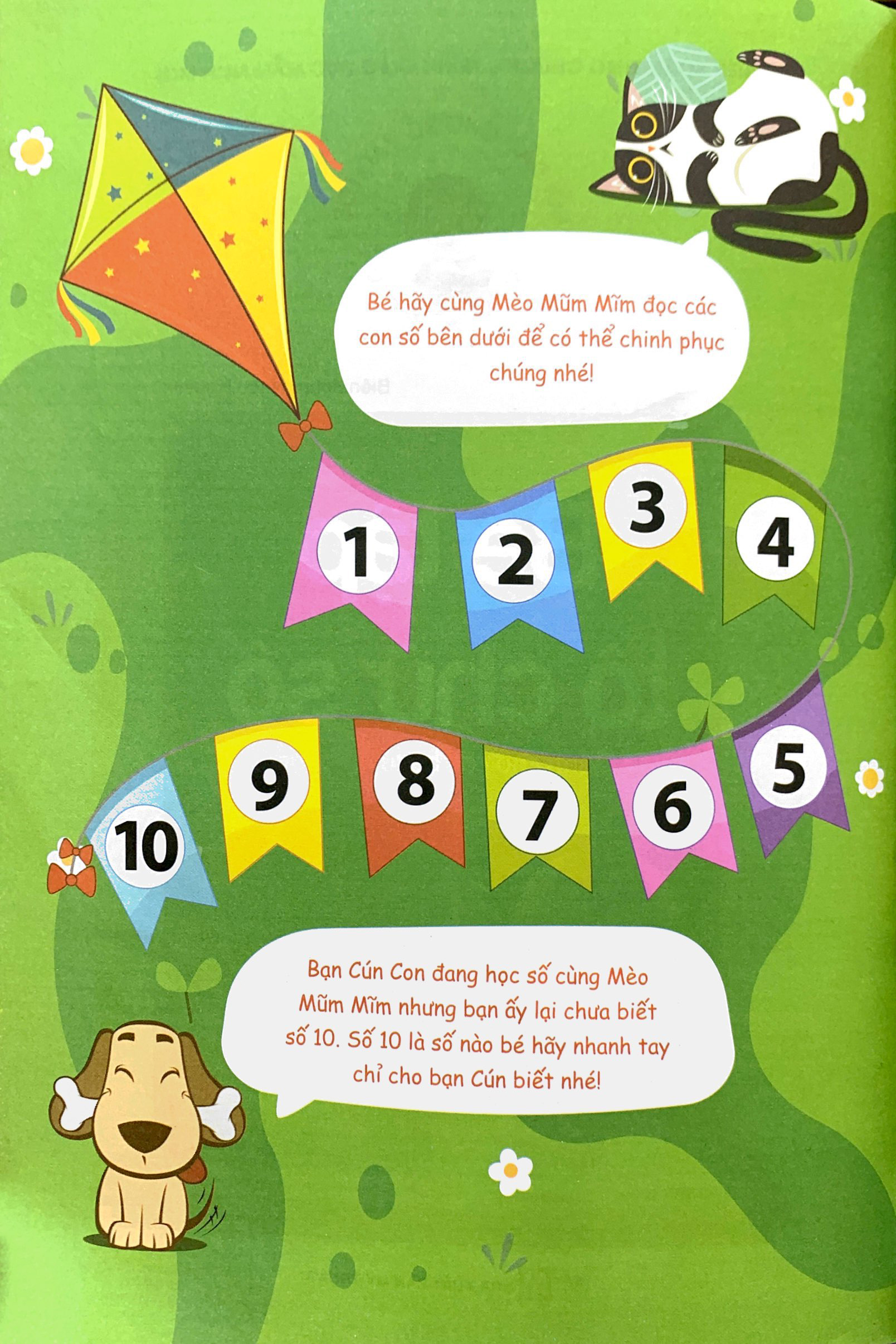 khởi đầu cho bé vào lớp 1 - bé tập tô chữ số