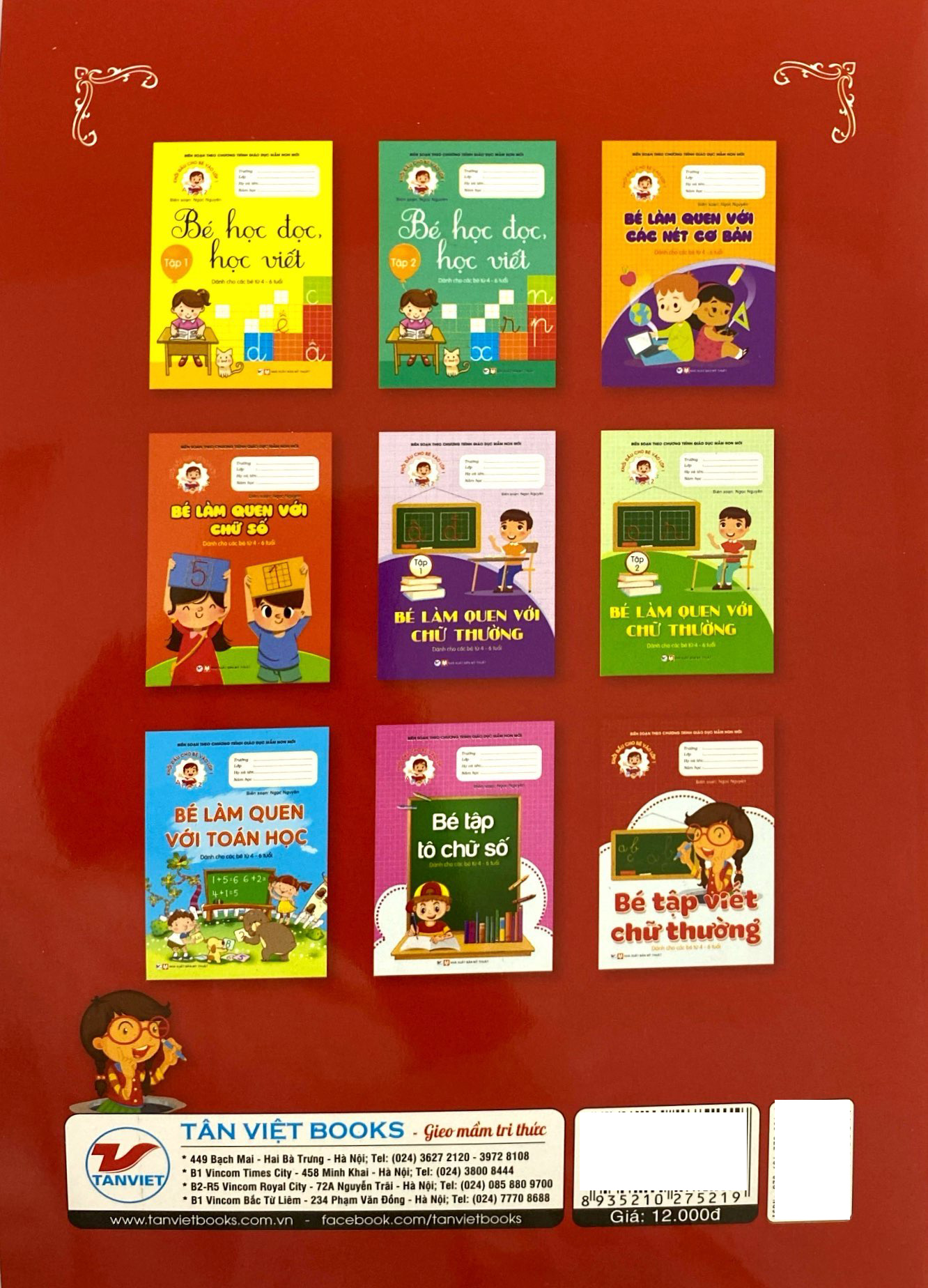 khởi đầu cho bé vào lớp 1 - bé tập viết chữ thường