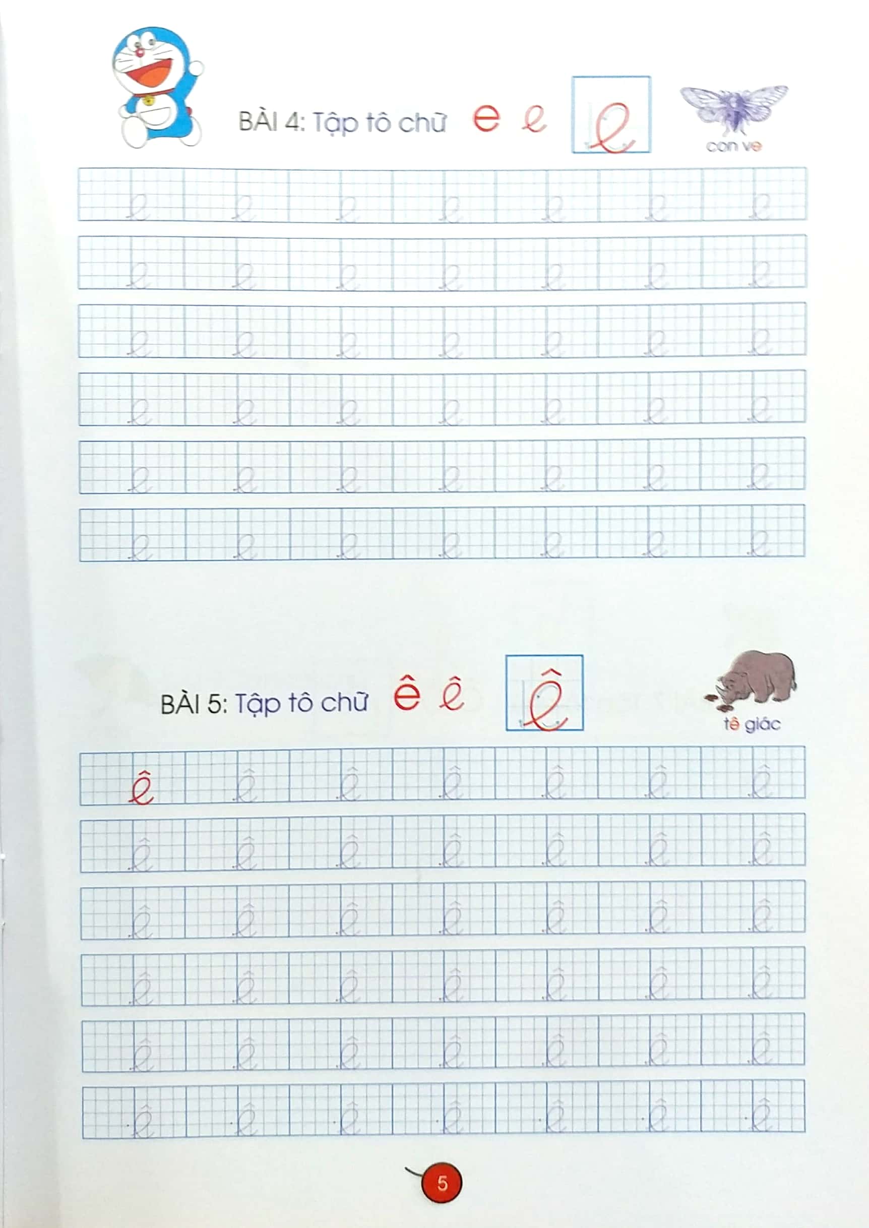 khởi đầu học viết - tập tô chữ (tái bản 2019)