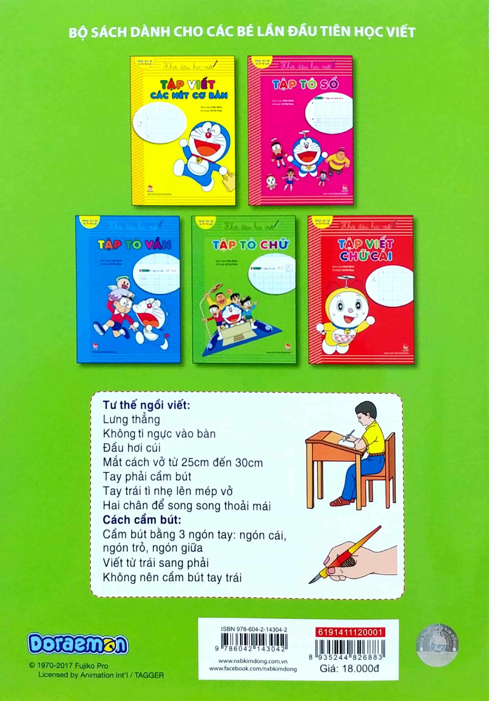 khởi đầu học viết - tập tô chữ (tái bản 2019)