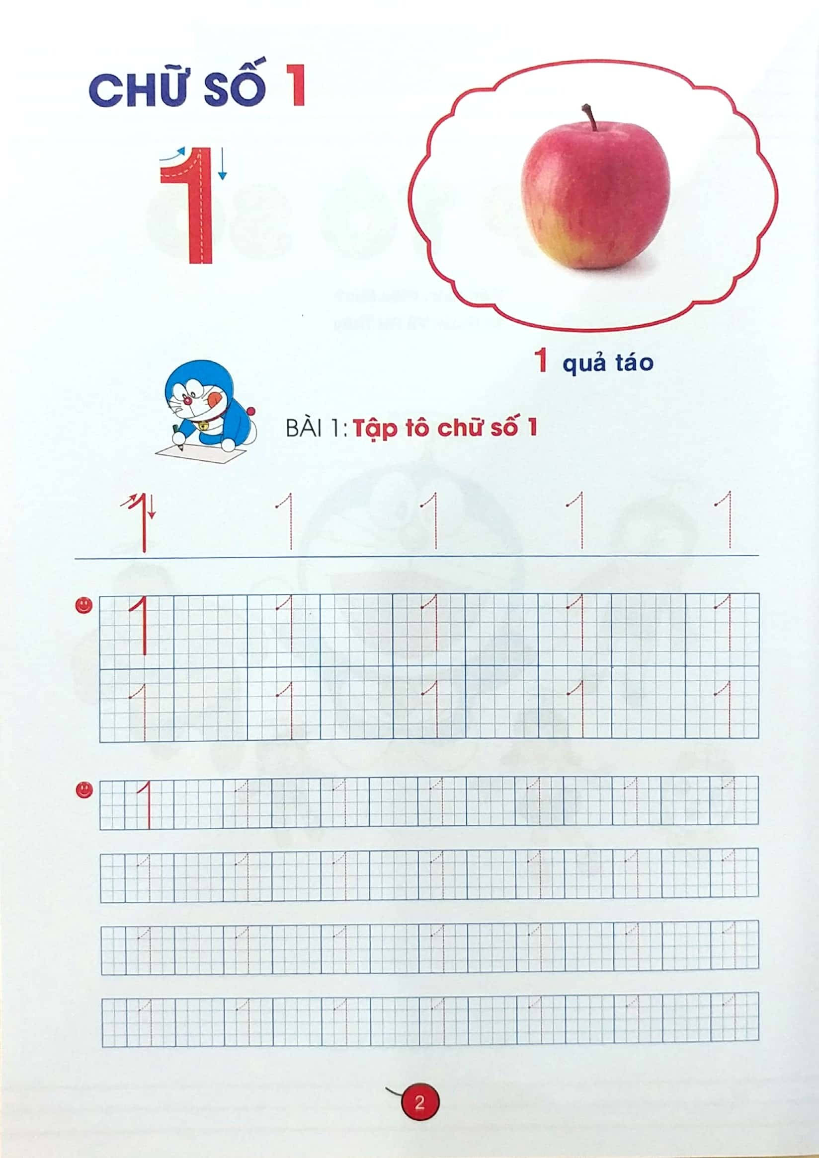 khởi đầu học viết - tập tô số (tái bản 2024)