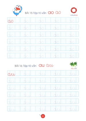 khởi đầu học viết - tập tô vần (tái bản 2019)