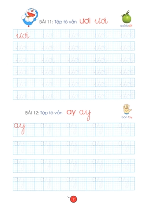 khởi đầu học viết - tập tô vần (tái bản 2019)