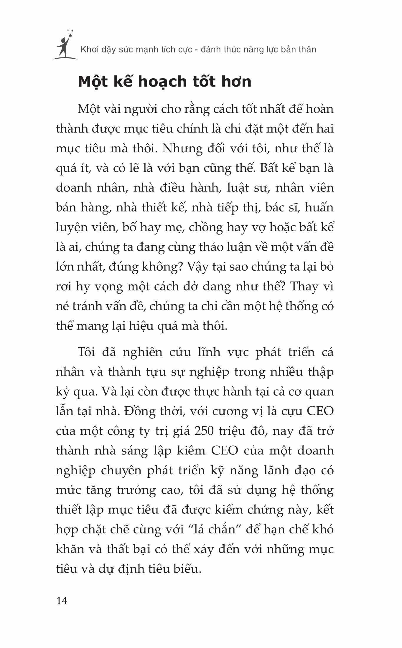 khơi dậy sức mạnh tích cực - đánh thức năng lực bản thân