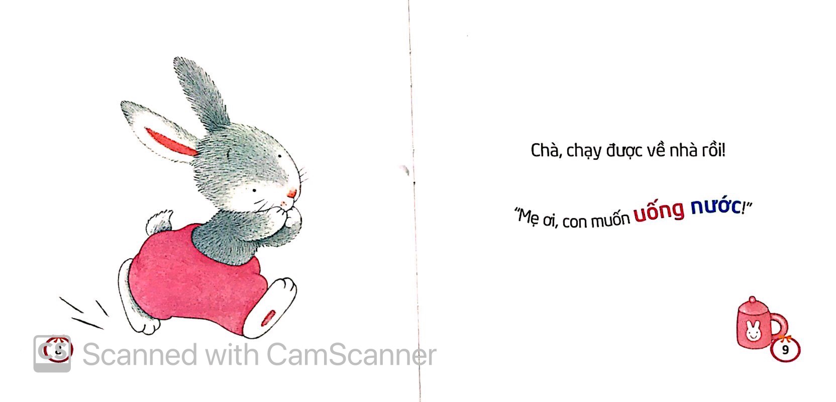 khơi dậy tiềm năng của bé - mình tự uống nước