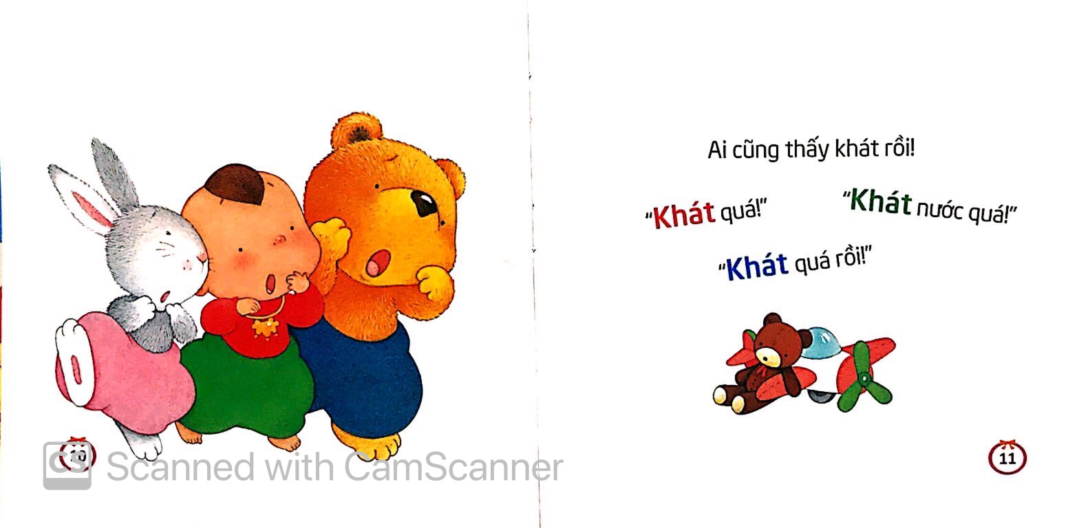 khơi dậy tiềm năng của bé - mình tự uống nước