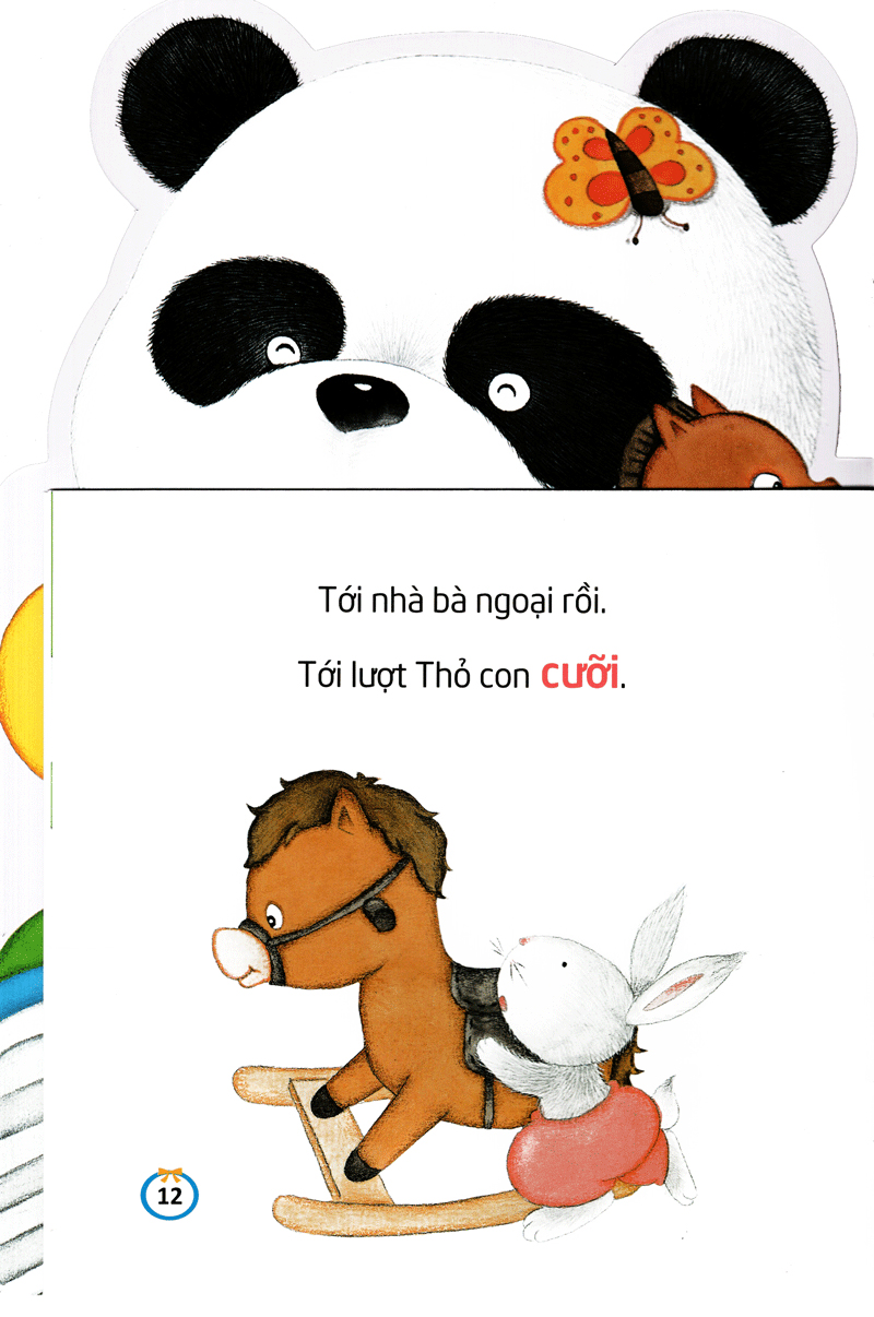 khơi dậy tiềm năng của bé - trò chơi cưỡi ngựa gỗ