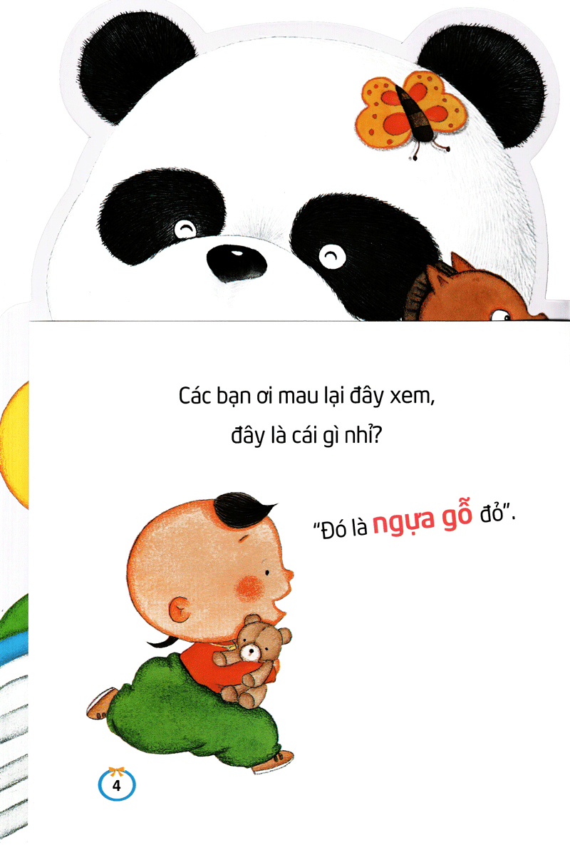 khơi dậy tiềm năng của bé - trò chơi cưỡi ngựa gỗ