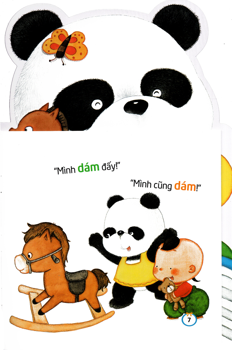 khơi dậy tiềm năng của bé - trò chơi cưỡi ngựa gỗ