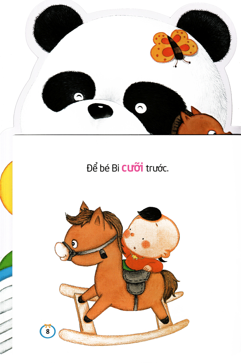 khơi dậy tiềm năng của bé - trò chơi cưỡi ngựa gỗ