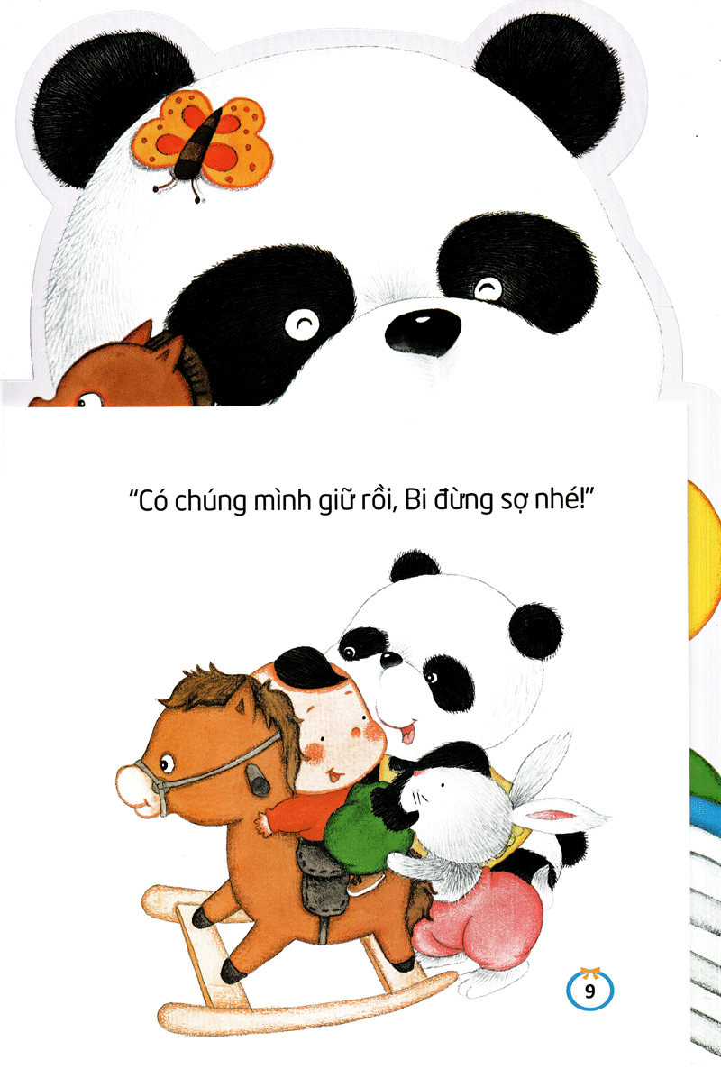 khơi dậy tiềm năng của bé - trò chơi cưỡi ngựa gỗ