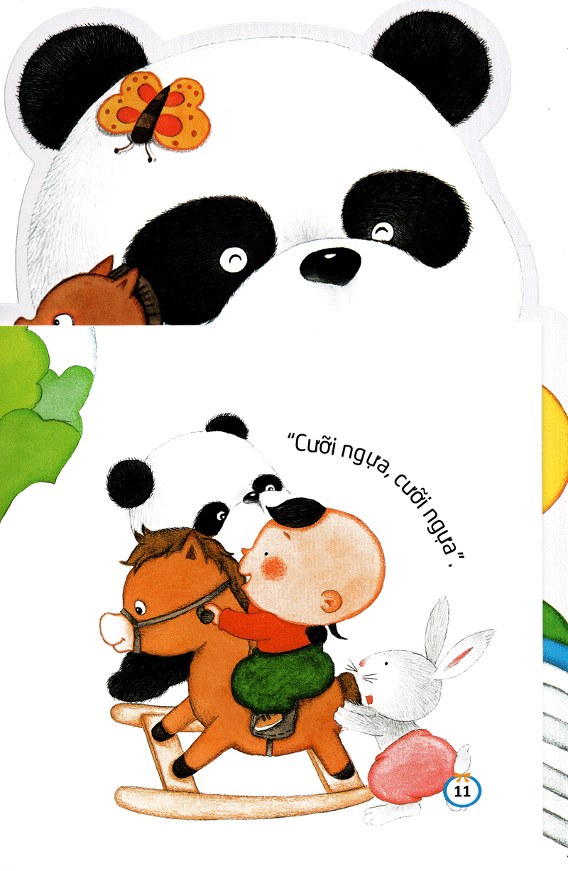 khơi dậy tiềm năng của bé - trò chơi cưỡi ngựa gỗ