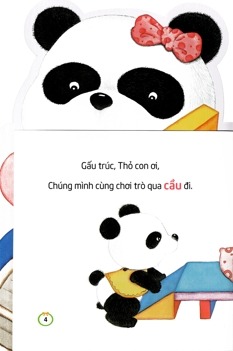 khơi dậy tiềm năng của bé - trò chơi qua cầu