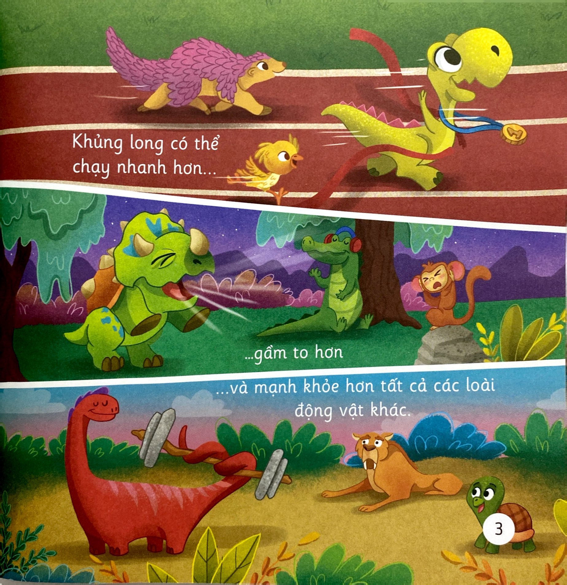 khơi gợi trí tưởng tượng và sáng tạo - bánh mì hamburger của khủng long - học cách phiêu lưu để khám phá và sáng tạo