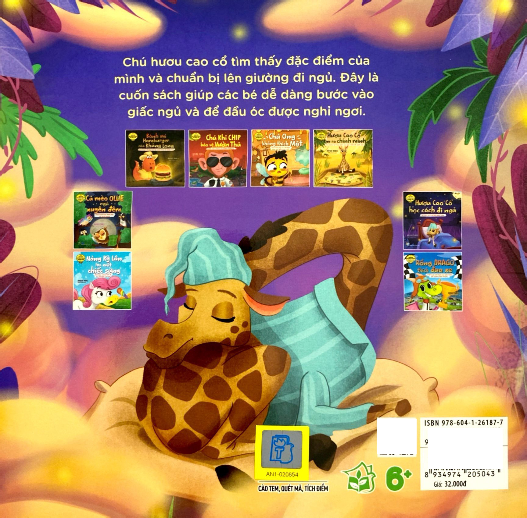 khơi gợi trí tưởng tượng và sáng tạo - hươu cao cổ học cách đi ngủ - bài học quý về sự tìm hiểu bản thân