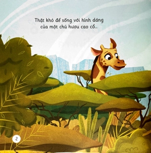 khơi gợi trí tưởng tượng và sáng tạo - hươu cao cổ tìm ra chính mình - tận dụng sự khác biệt của bản thân để sáng tạo