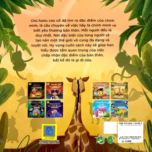 khơi gợi trí tưởng tượng và sáng tạo - hươu cao cổ tìm ra chính mình - tận dụng sự khác biệt của bản thân để sáng tạo