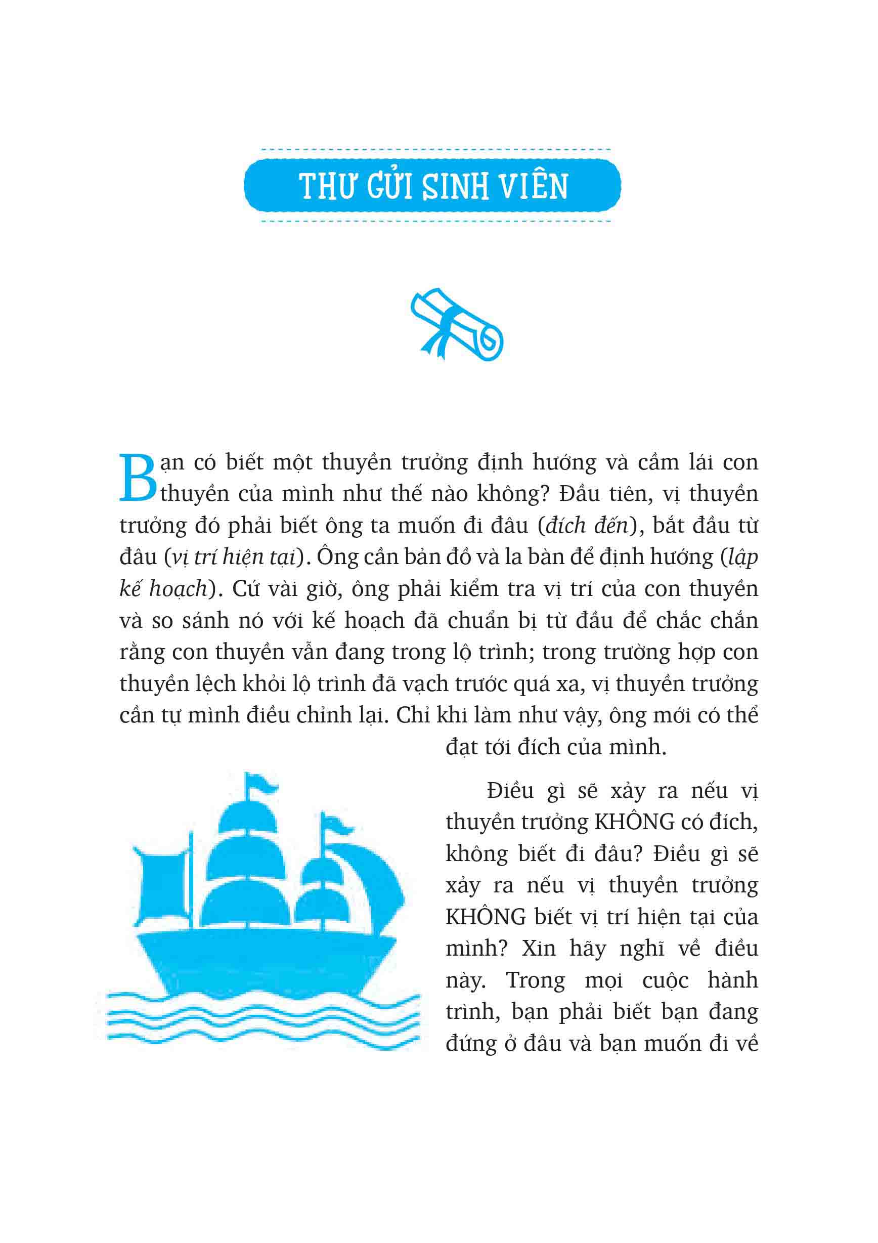 khởi hành - lời khuyên sinh viên việt nam