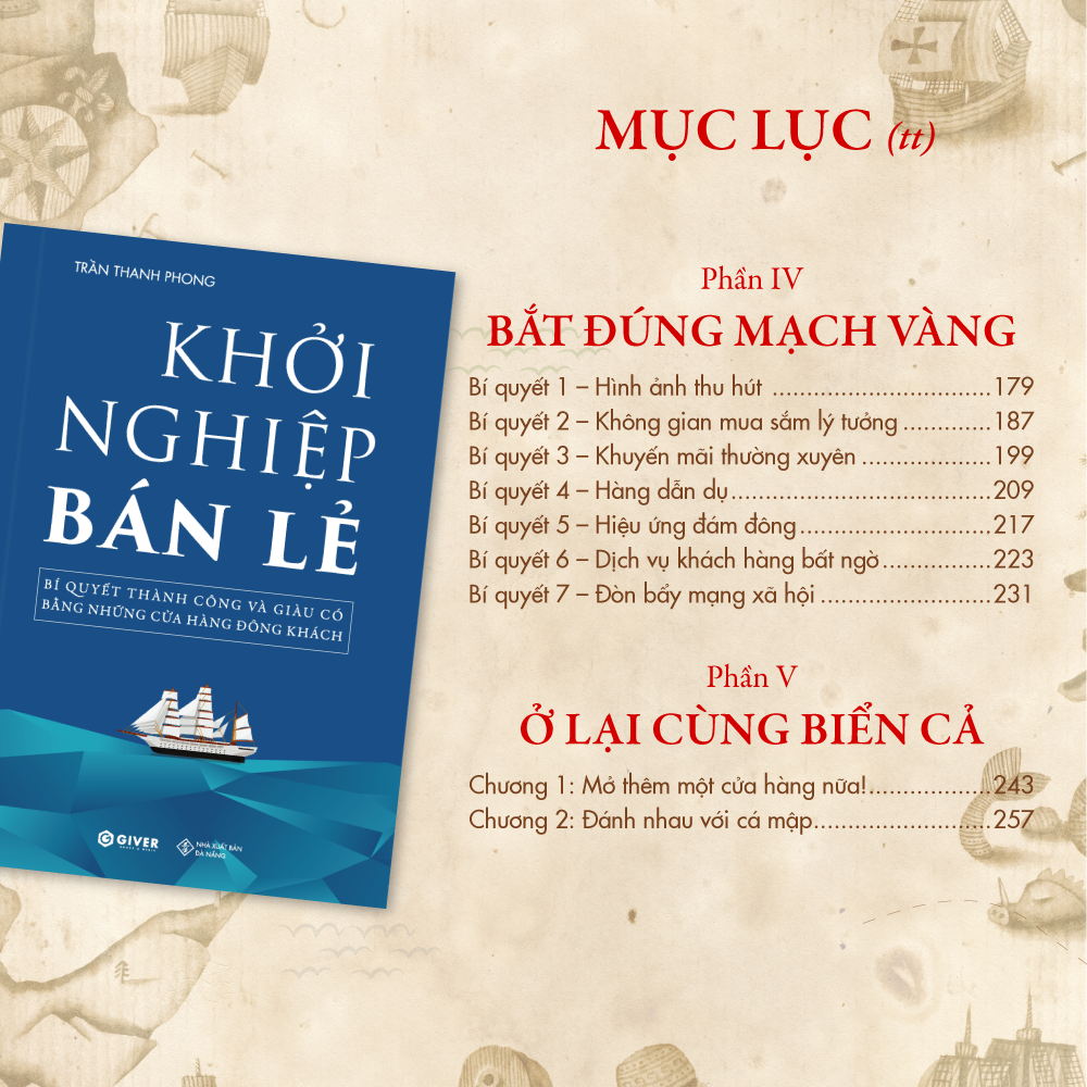 khởi nghiệp bán lẻ - bí quyết thành công và giàu có bằng những cửa hàng đông khách